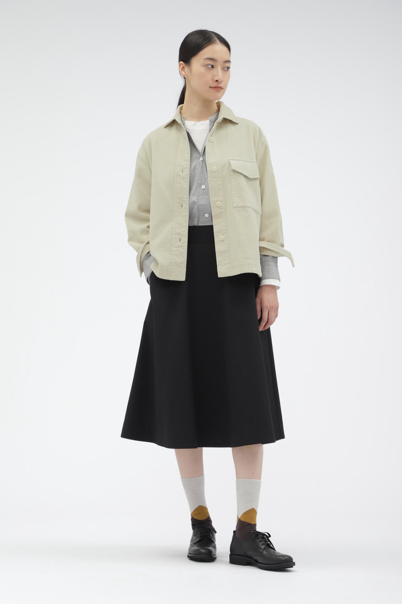FINE WOOL COTTON TWILL