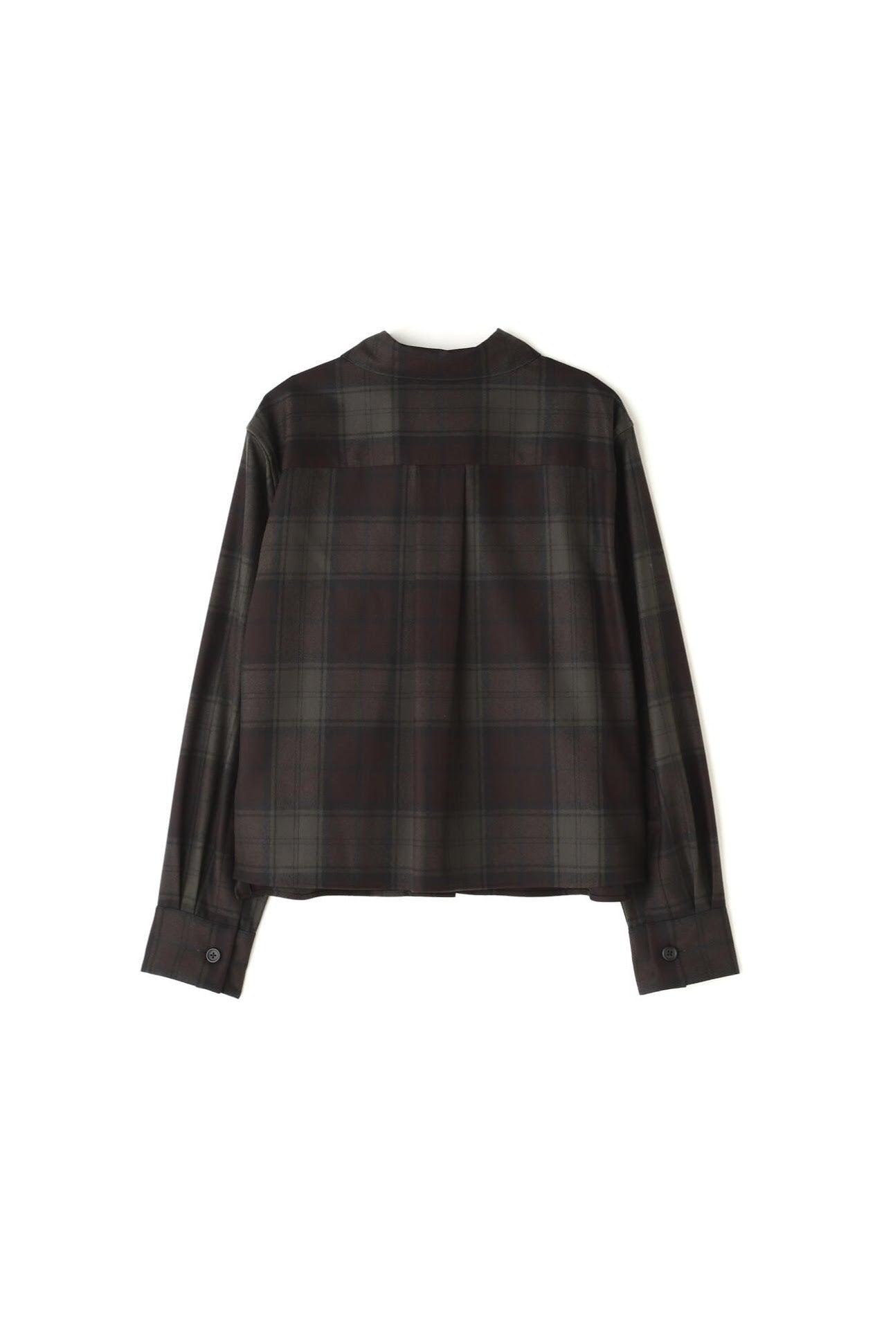 CHECK WOOL TWILL