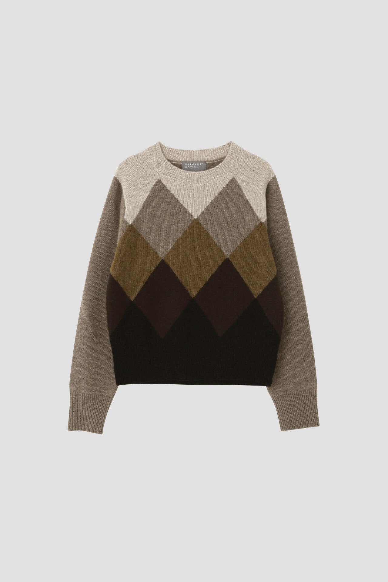 WOOL CASHMERE ARGYLE
