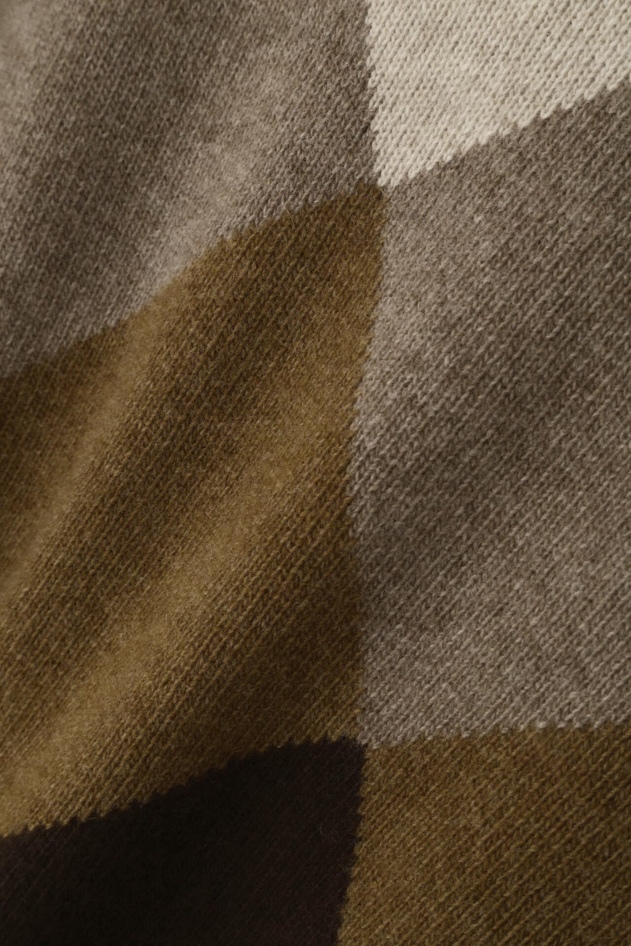 WOOL CASHMERE ARGYLE
