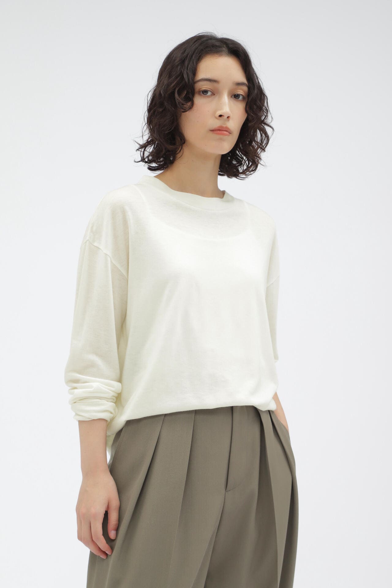 WOOL COTTON JERSEY