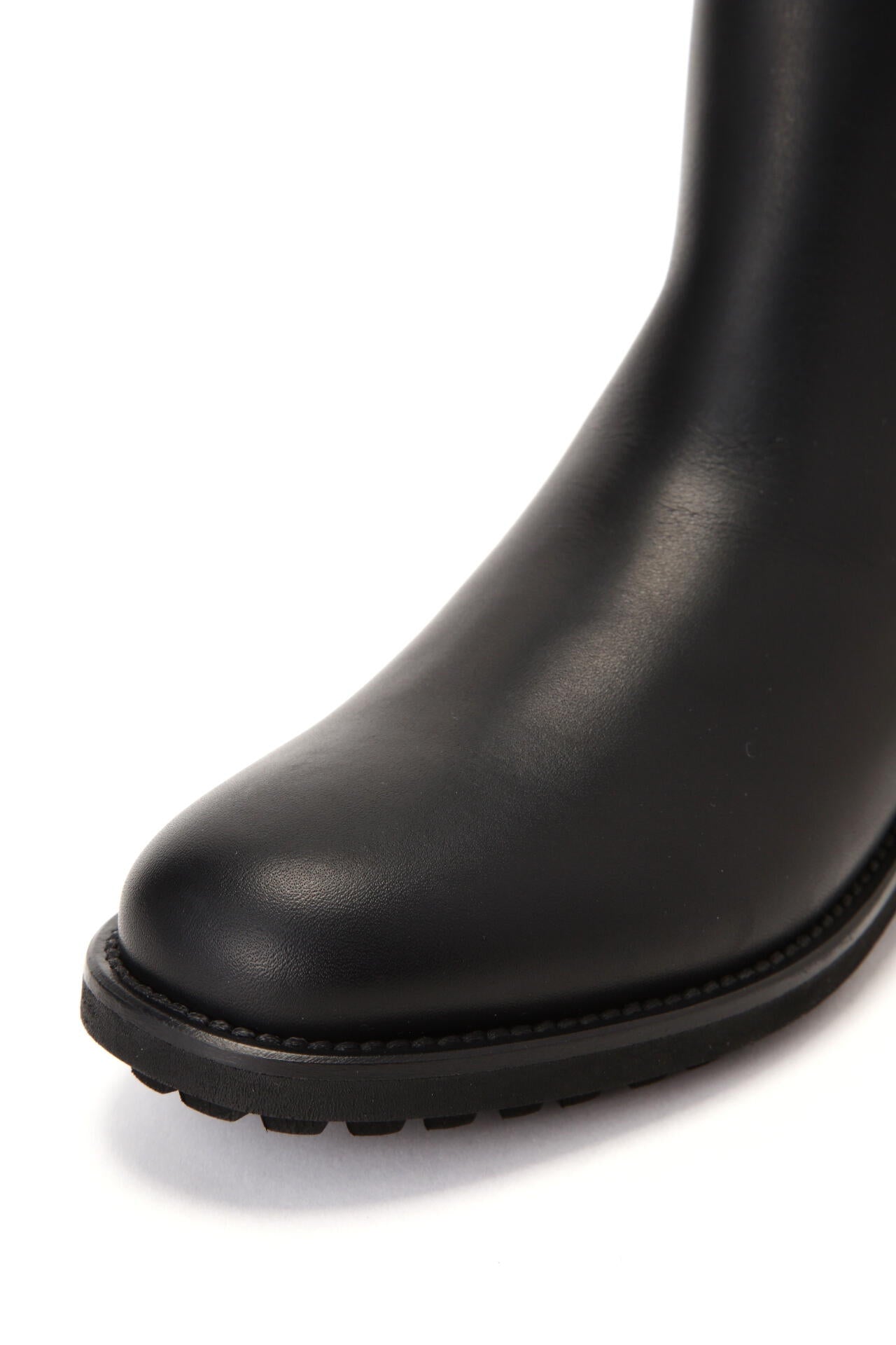 WOMEN LEATHER STUD STRAP BOOTS
