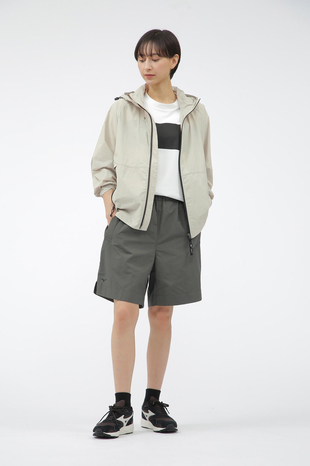 LIGHTWEIGHT NYLON POPLIN BLOUSON