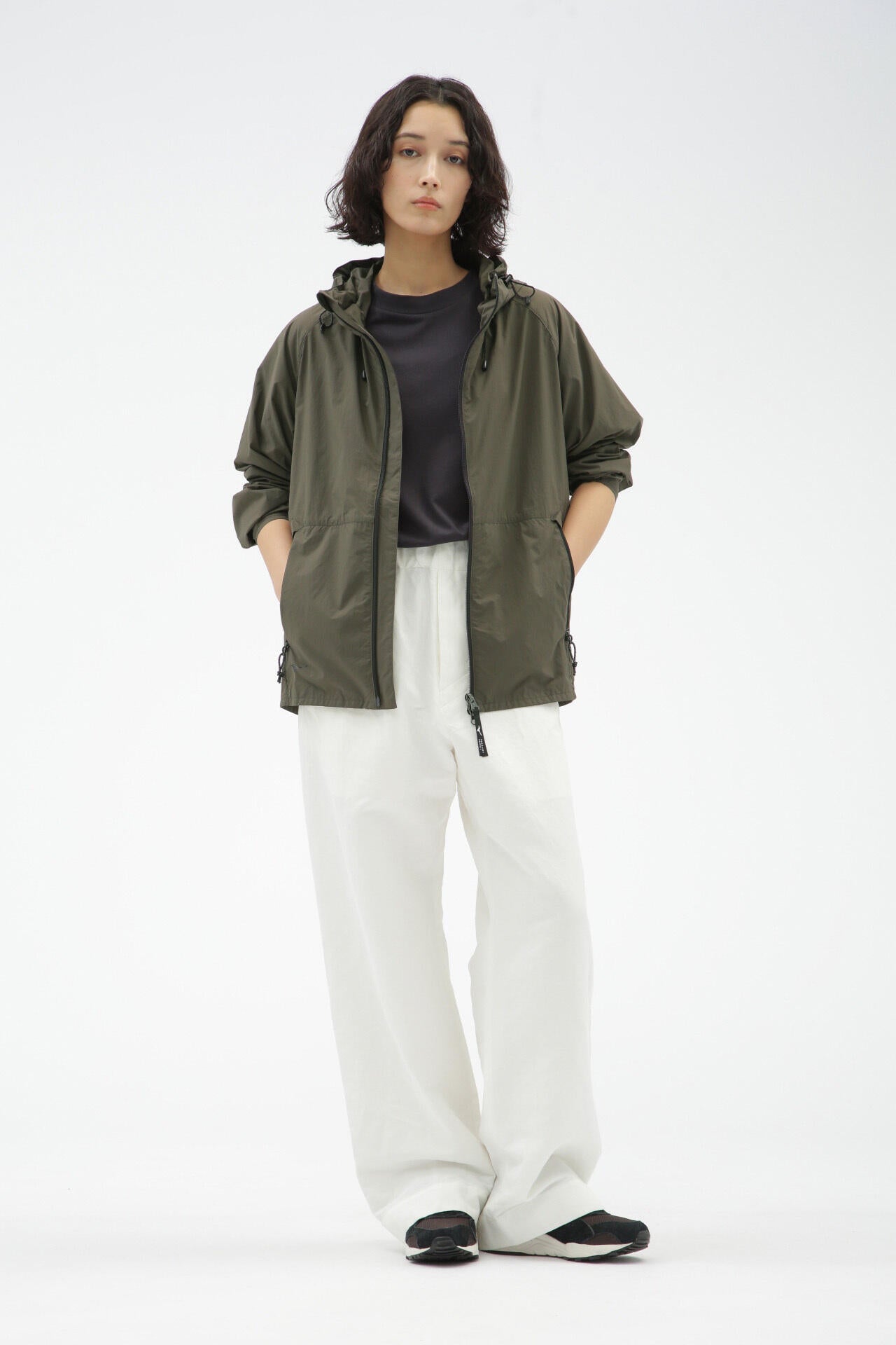 LIGHTWEIGHT NYLON POPLIN BLOUSON