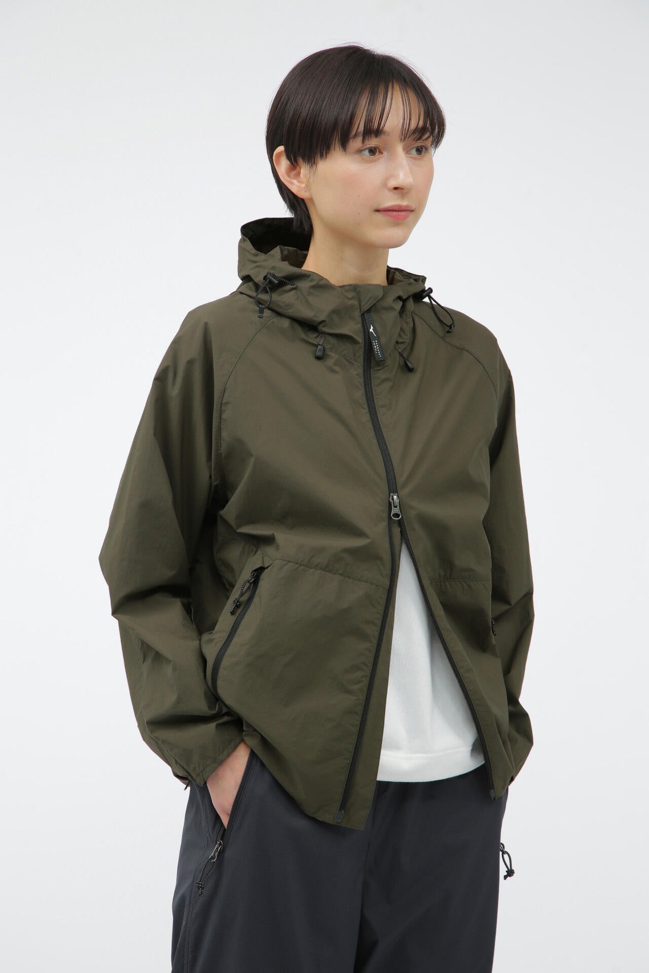 LIGHTWEIGHT NYLON POPLIN BLOUSON