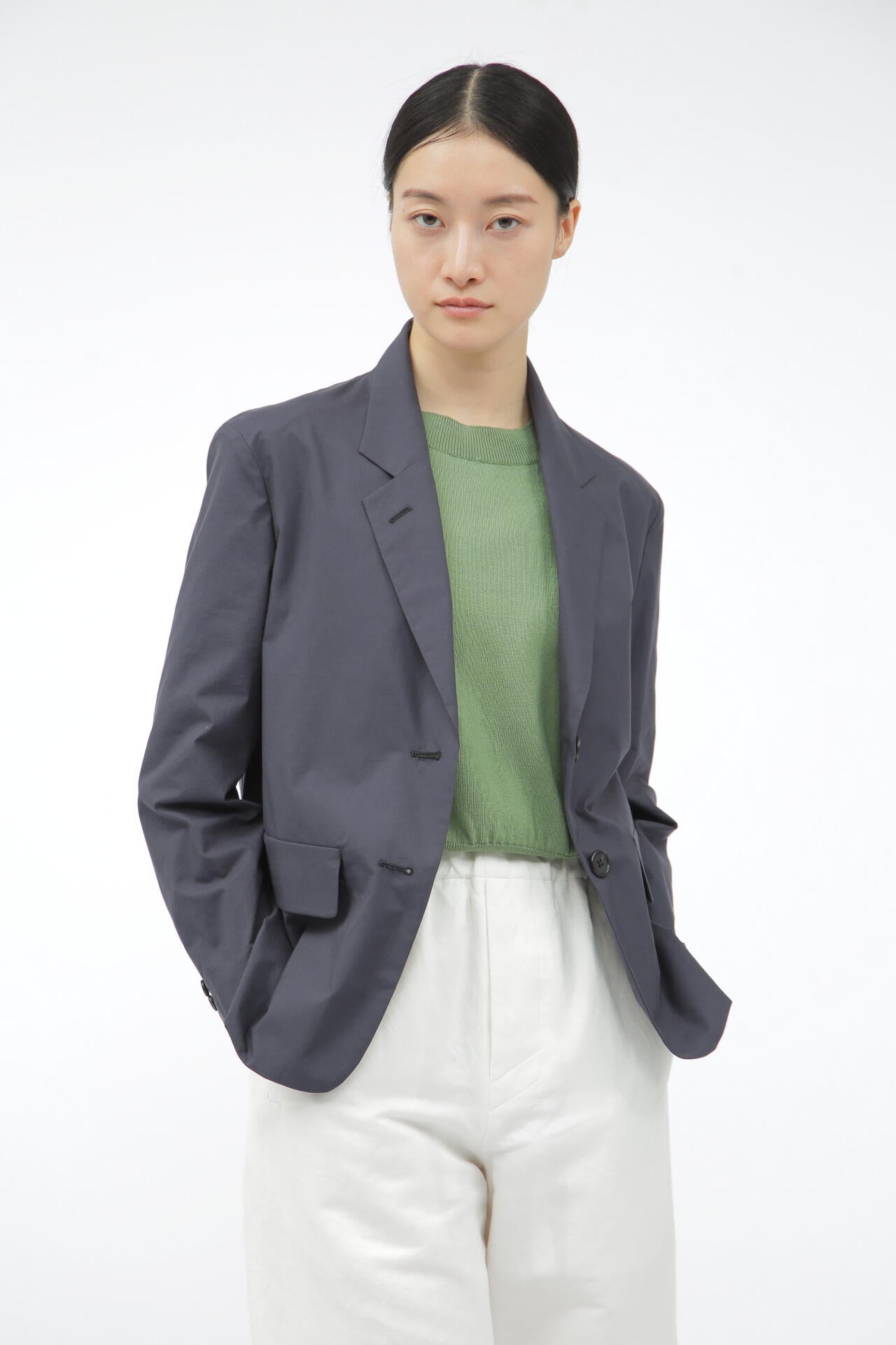 MATT COTTON SILK POPLIN