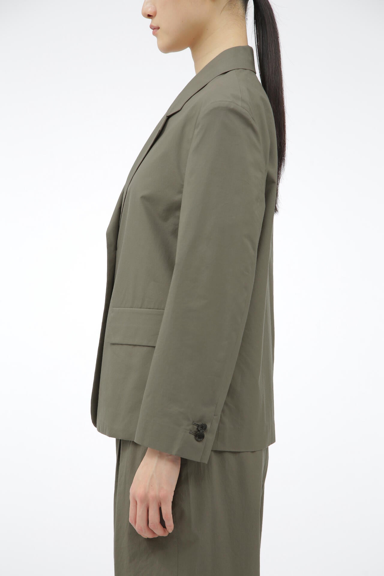 MATT COTTON SILK POPLIN