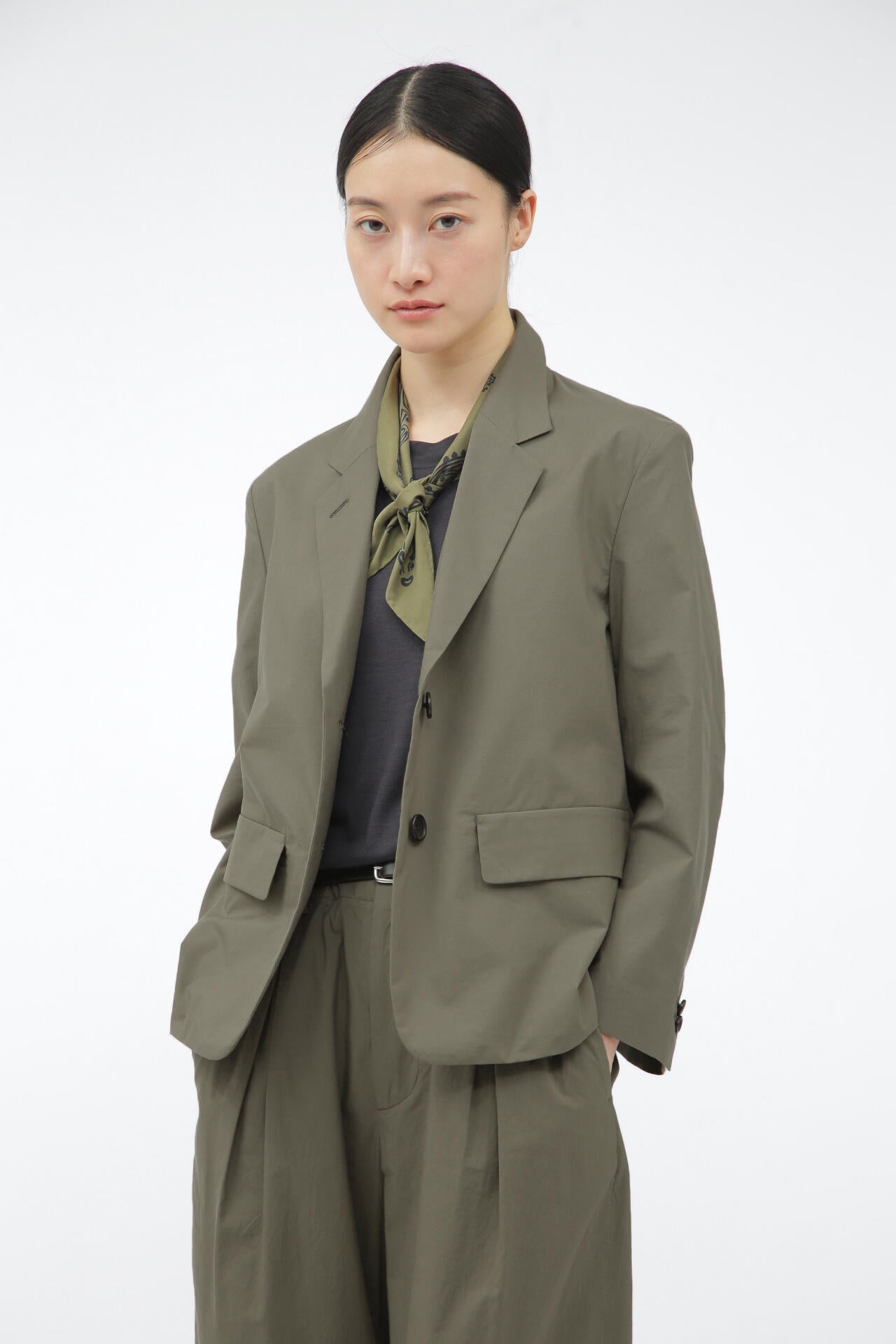 MATT COTTON SILK POPLIN