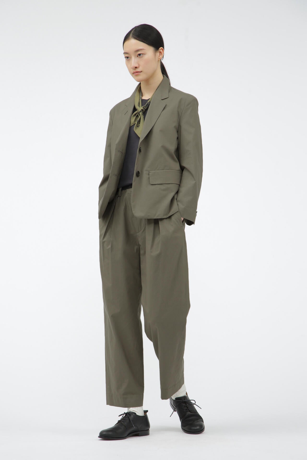 MATT COTTON SILK POPLIN