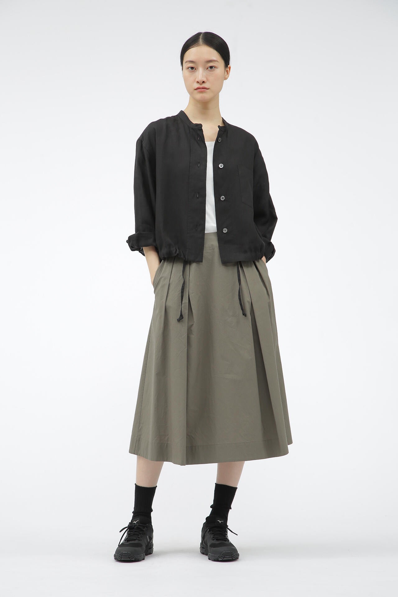 MATT COTTON SILK POPLIN