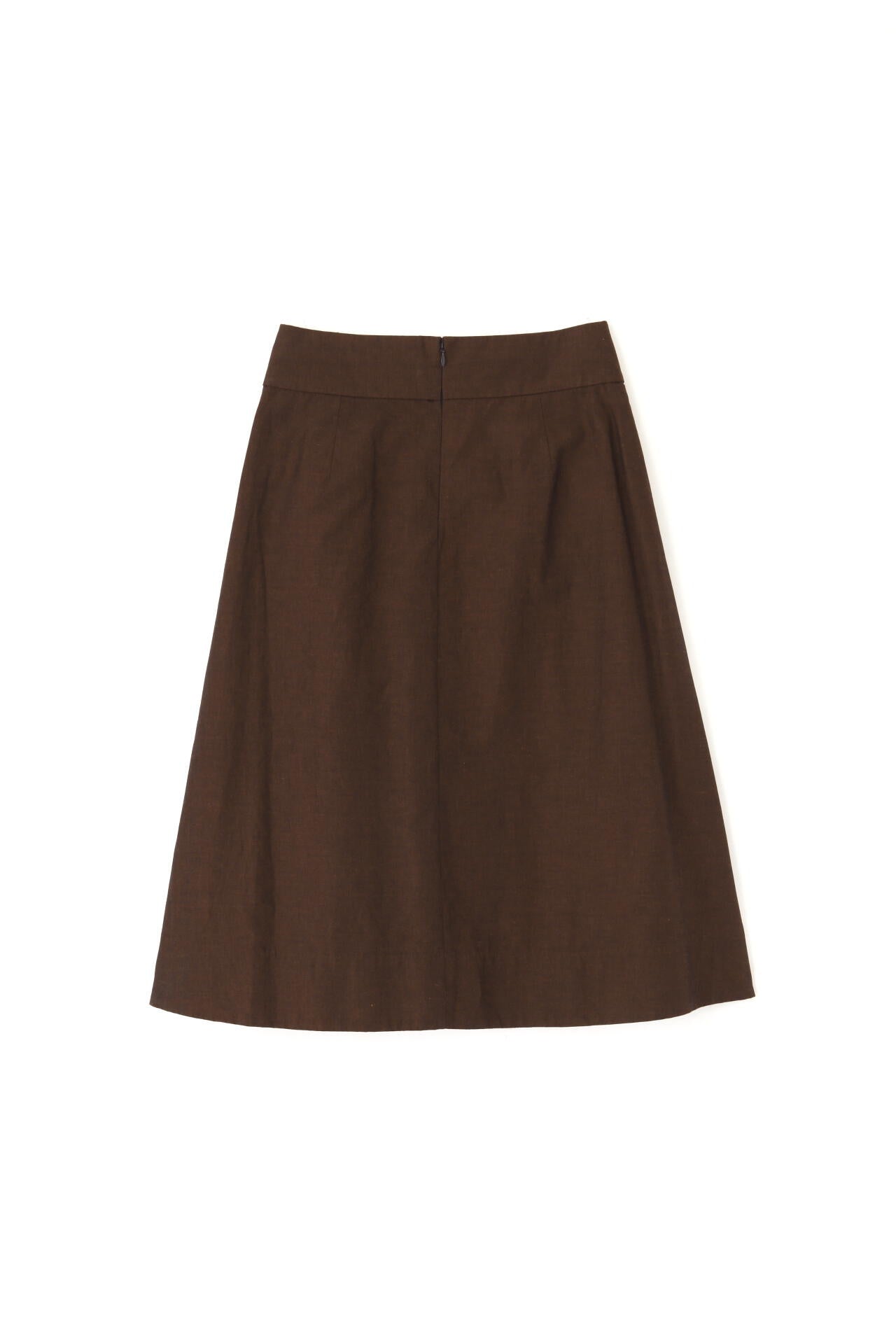 COTTON RAMIE CHAMBRAY SKIRT