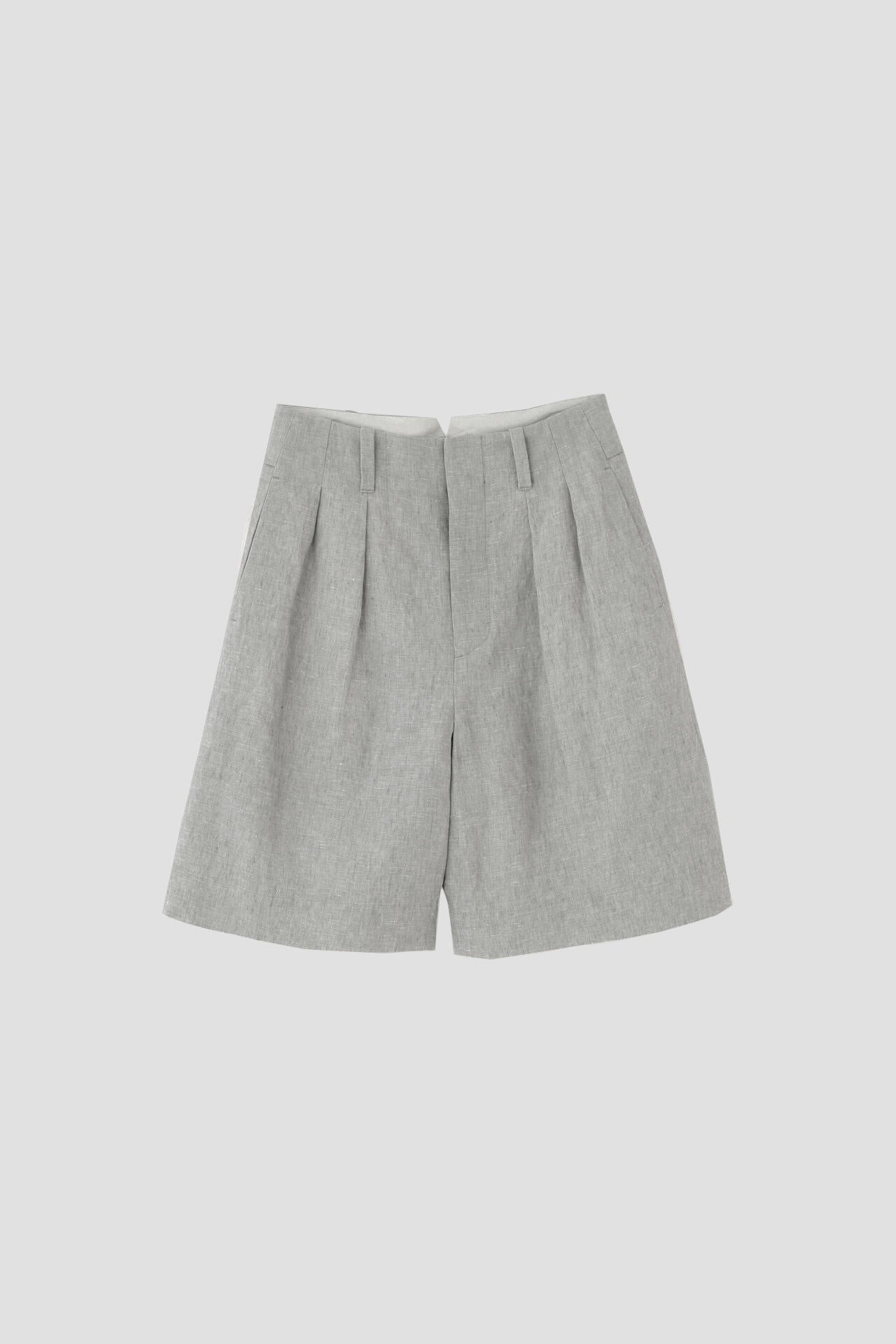YARN DYED LINEN TROUSERS