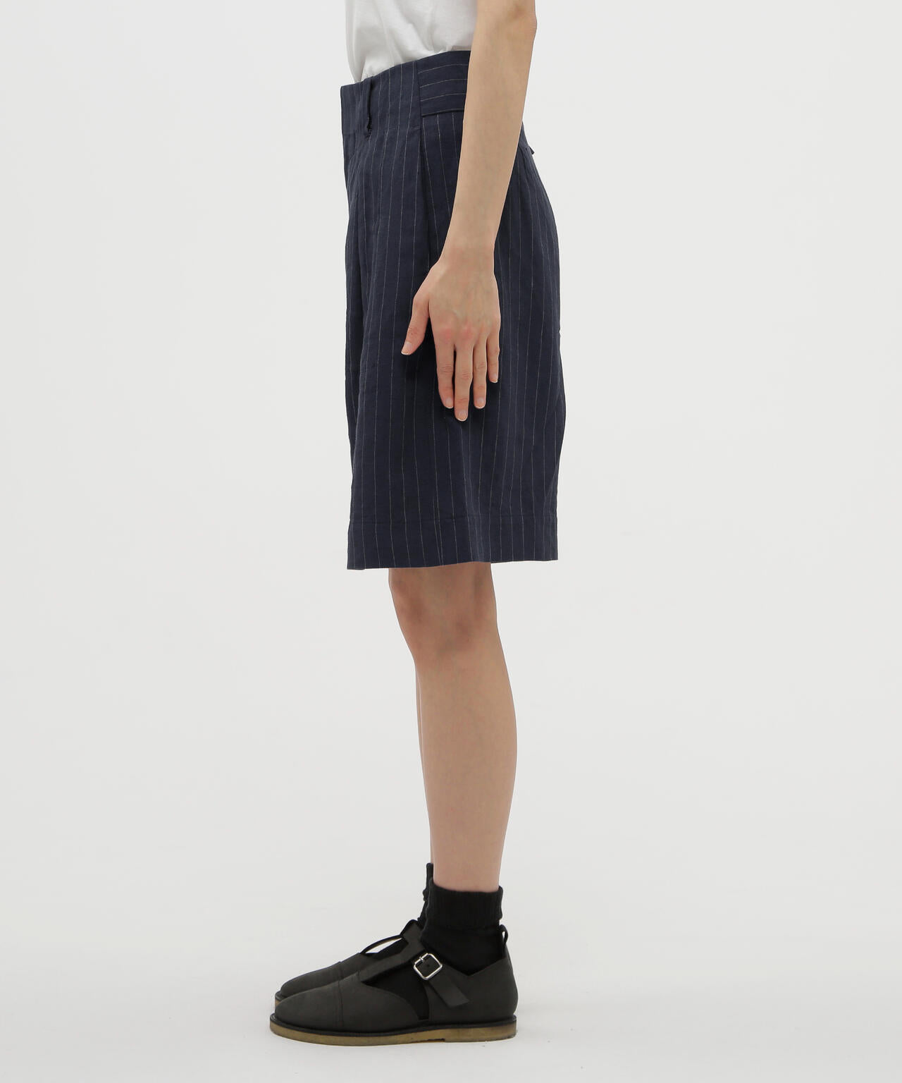 YARN DYED LINEN TROUSERS