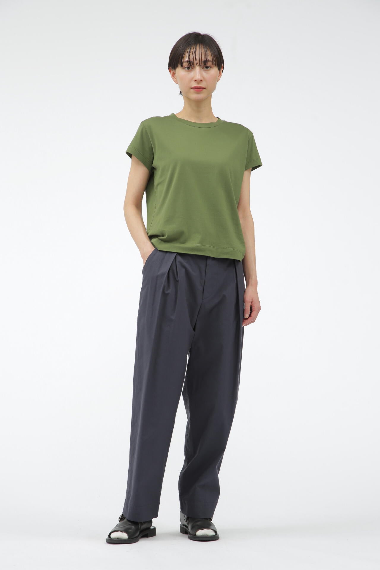 MATT COTTON SILK POPLIN