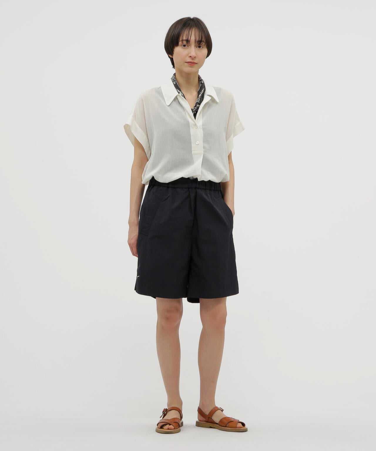 COTTON CHIFFON SHIRT