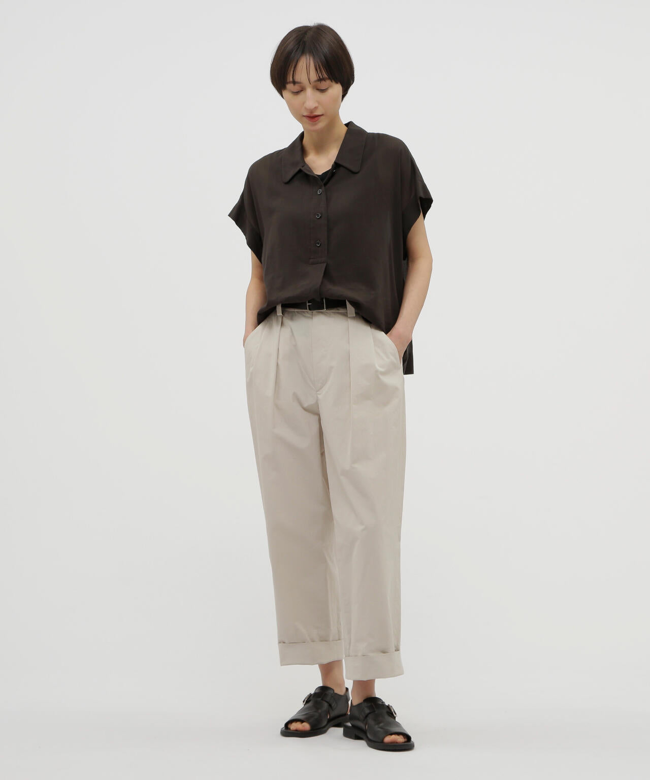 COTTON CHIFFON SHIRT