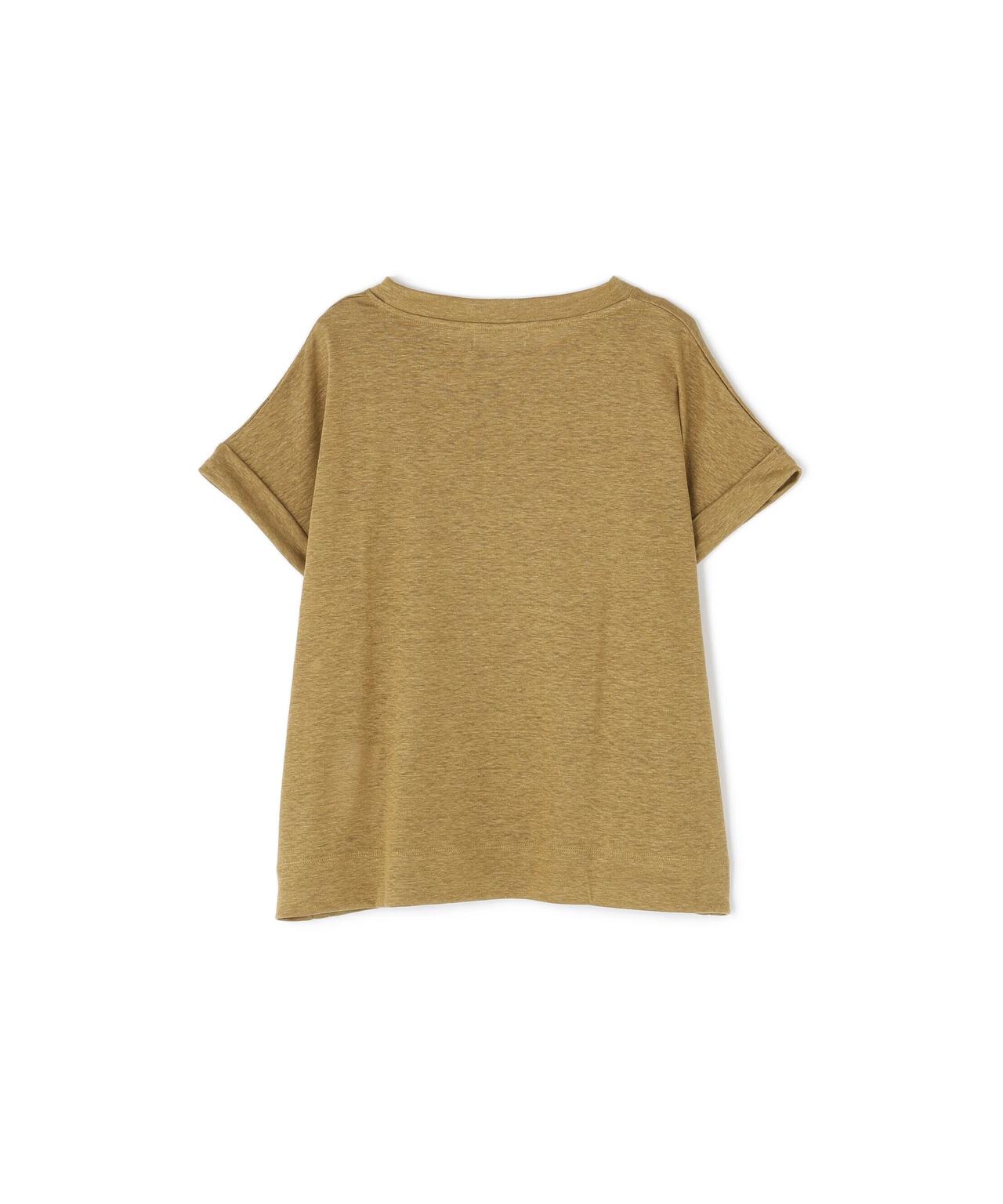 LINEN JERSEY TOP