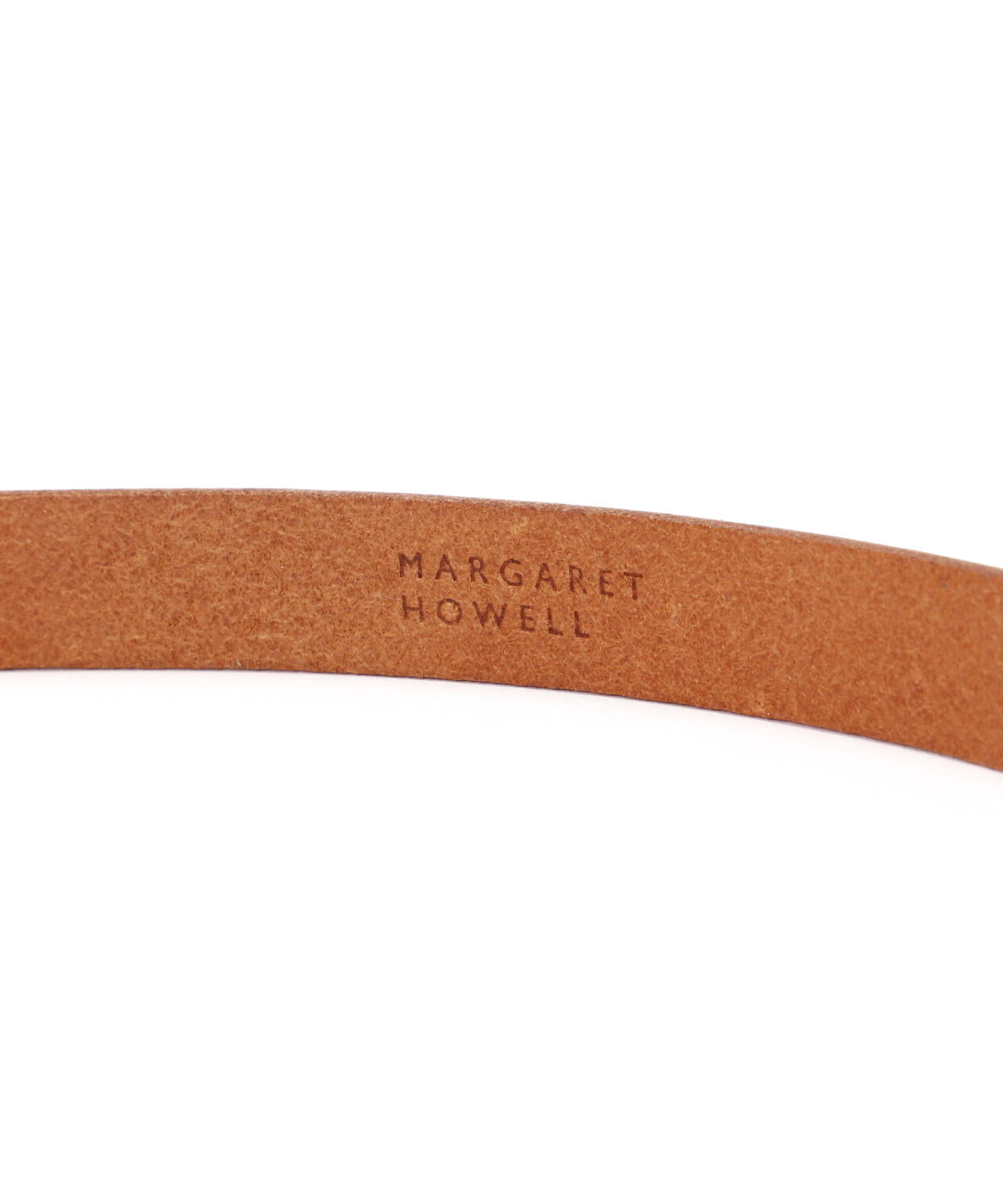WHITE LEATHER BELT