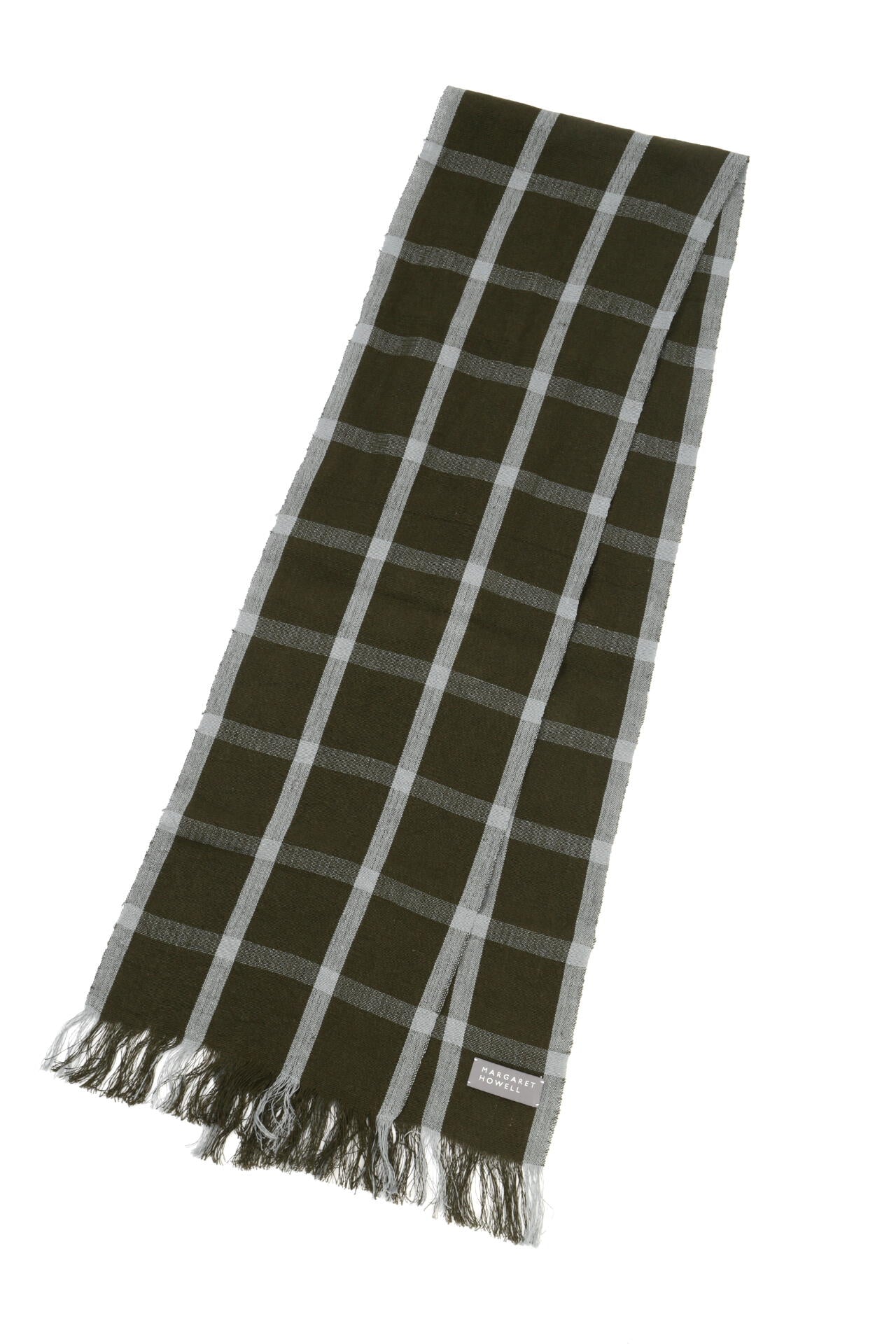 WINDOWPANE CHECK SCARF