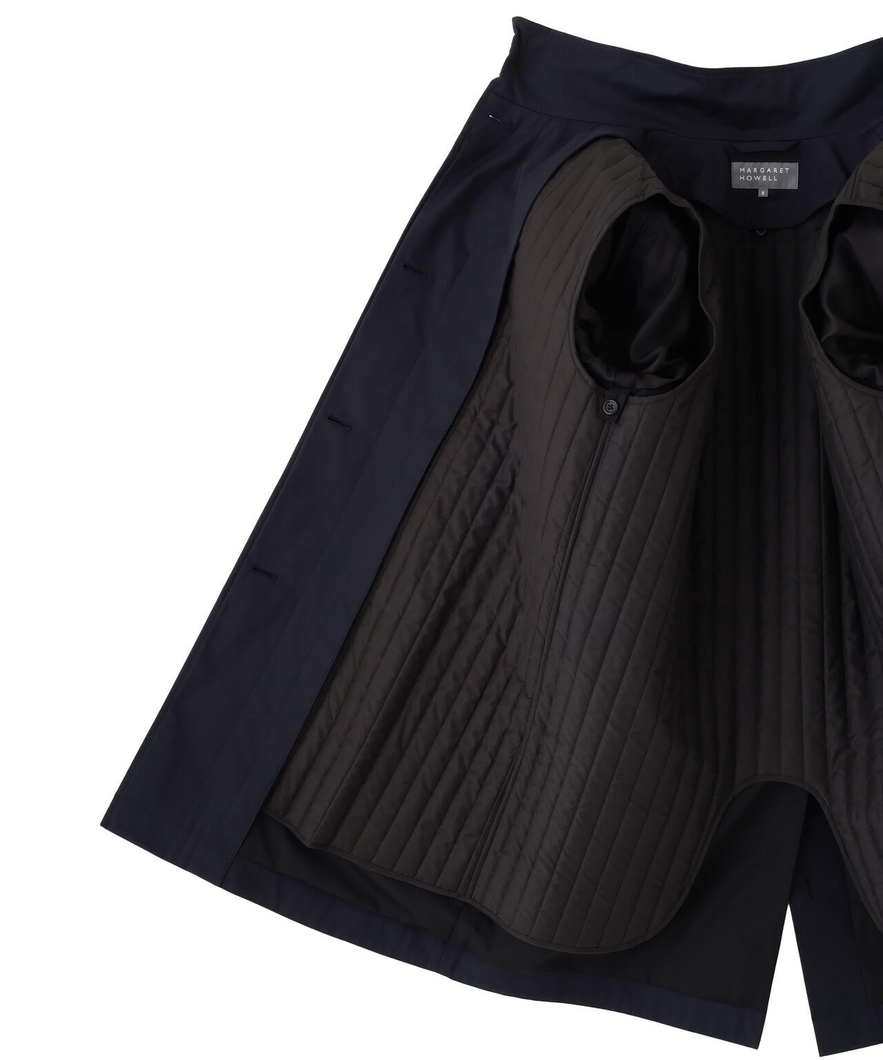 COTTON NYLON GABARDINE COAT