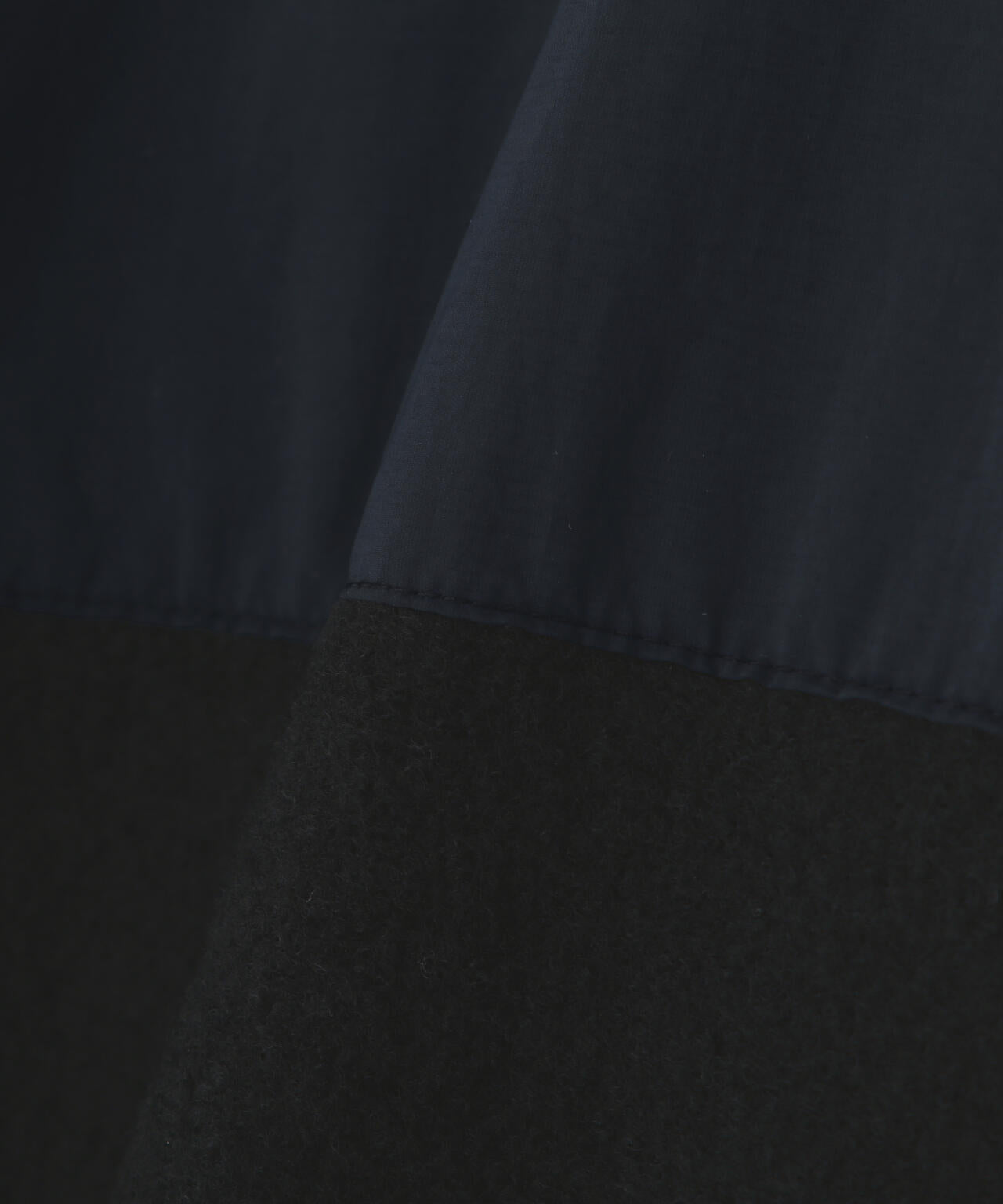 WOOL NYLON COMPRESSED JERSEY BLOUSON