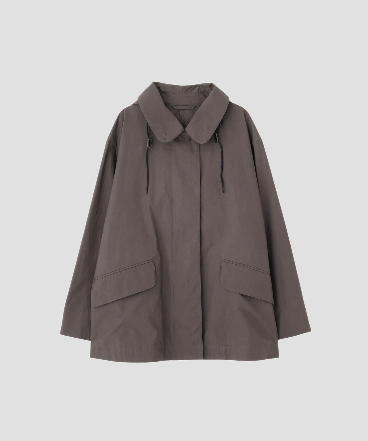 DENSE COTTON POPLIN BLOUSON