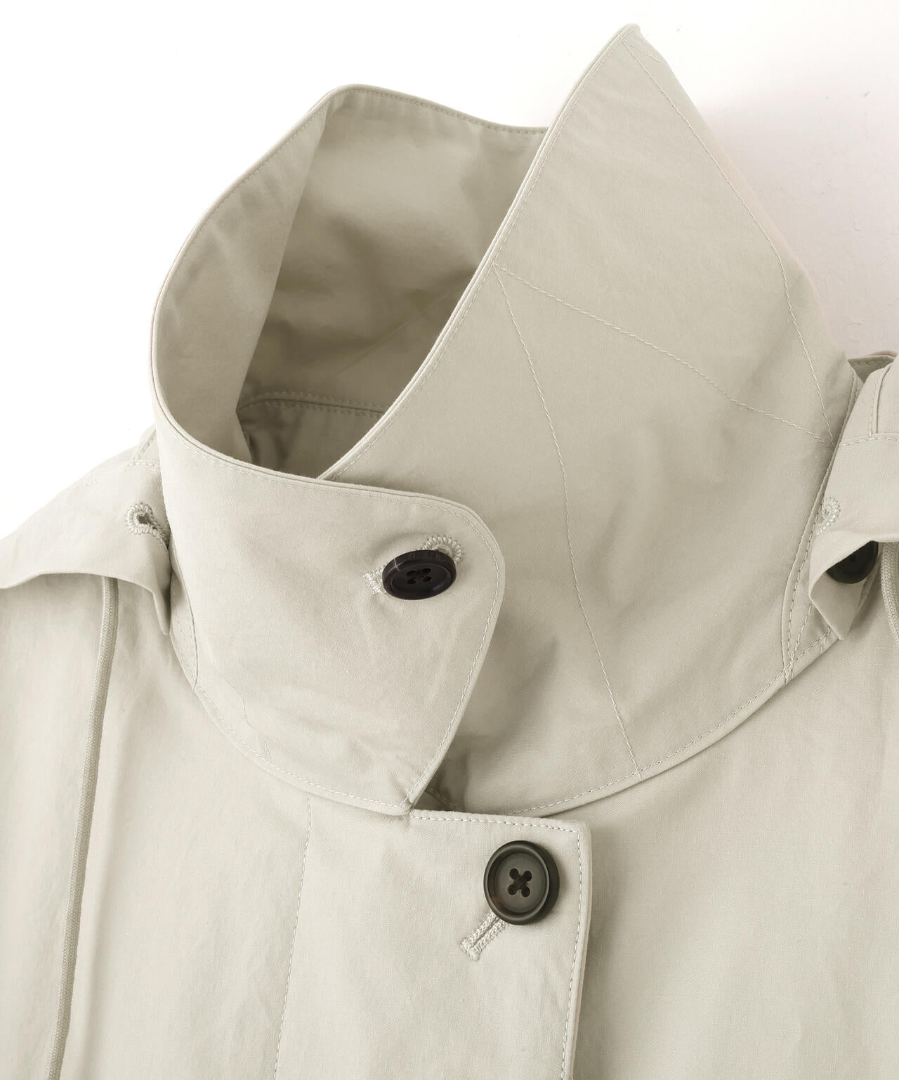 DENSE COTTON POPLIN BLOUSON