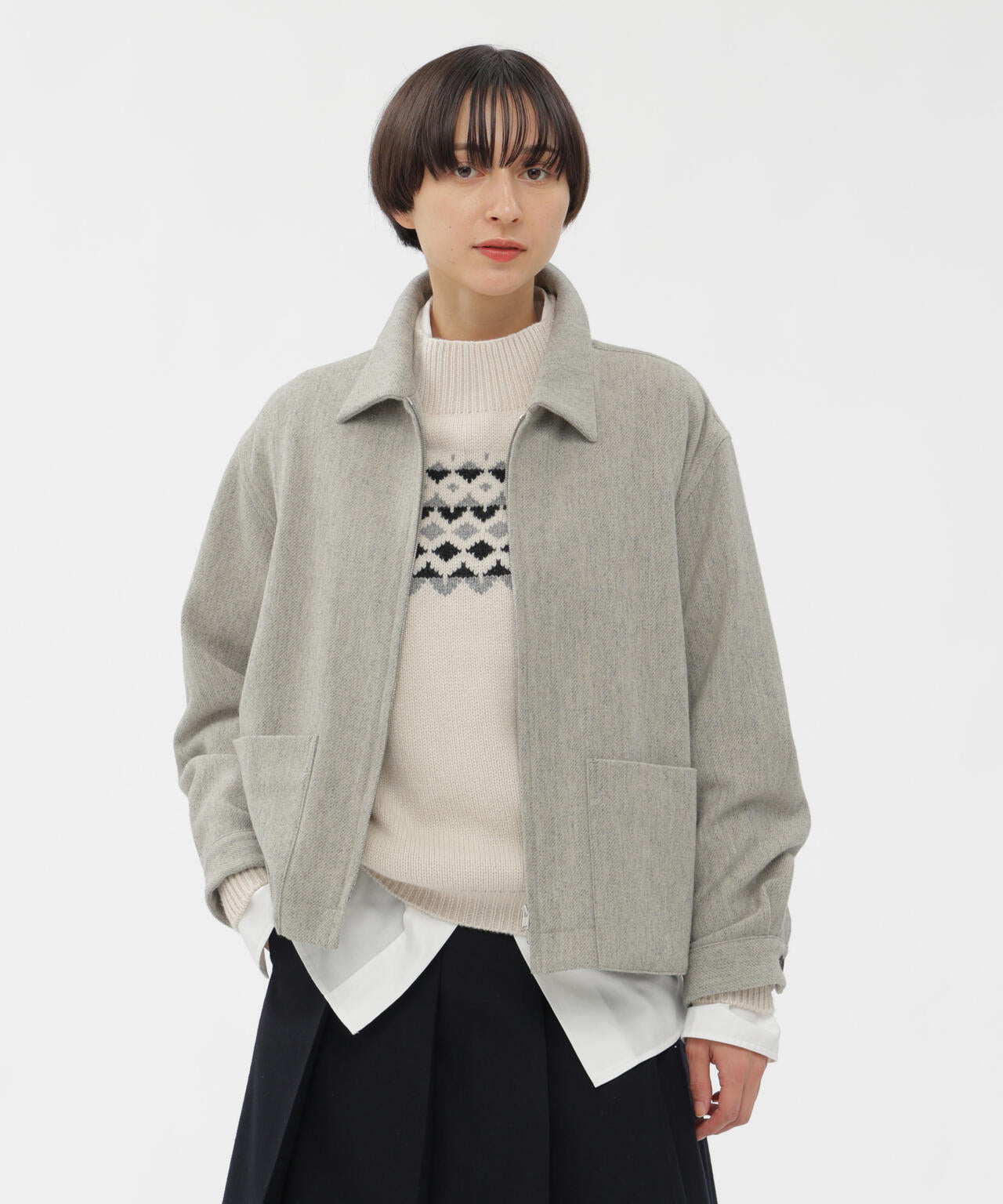 LIGHT BRITISH WOOL BLOUSON (EC限定)