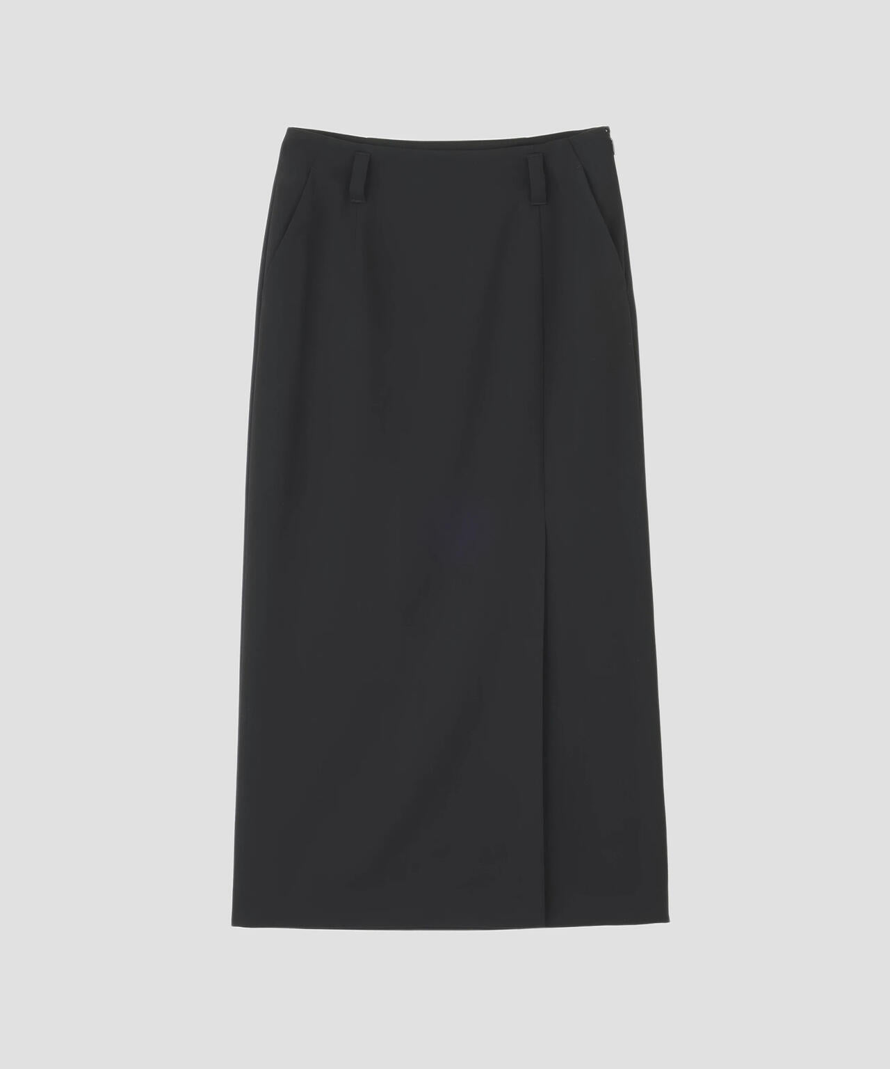 FLUID WOOL SKIRT