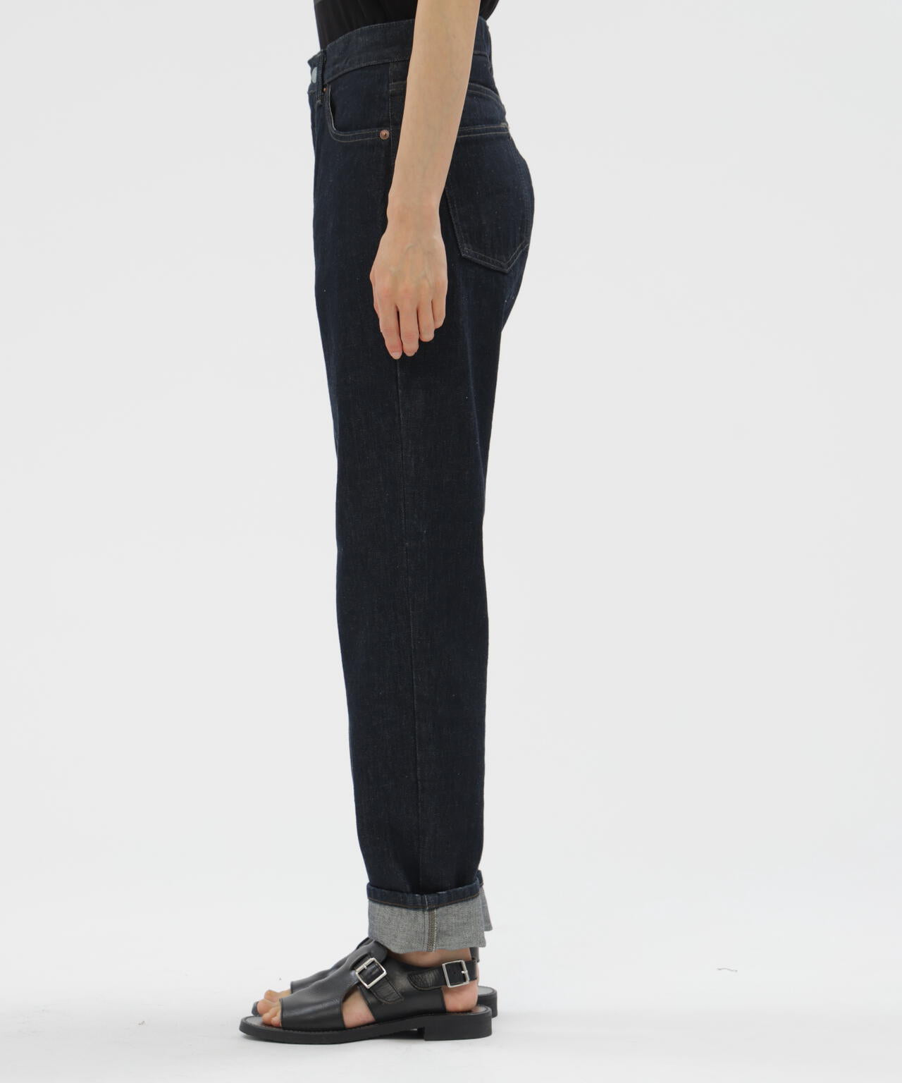 BASIC DENIM TROUSERS