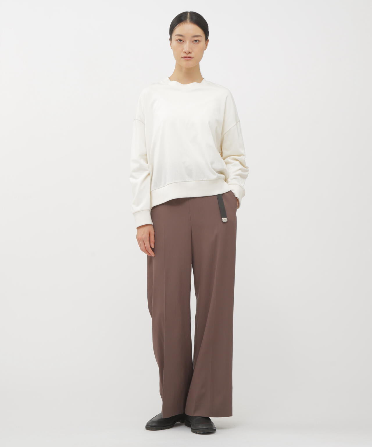 FLUID WOOL TROUSERS
