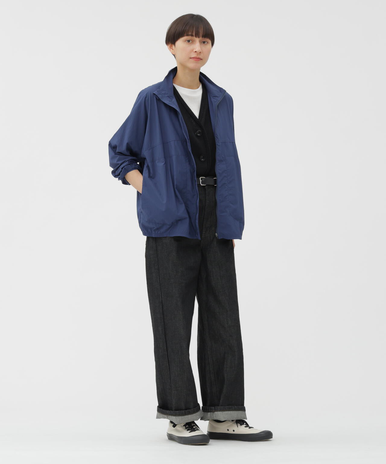 ORGANIC COTTON DENIM TROUSERS