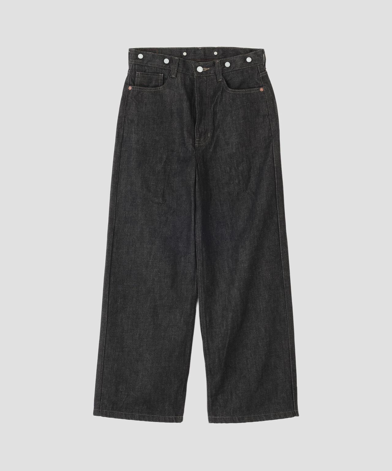 ORGANIC COTTON DENIM TROUSERS