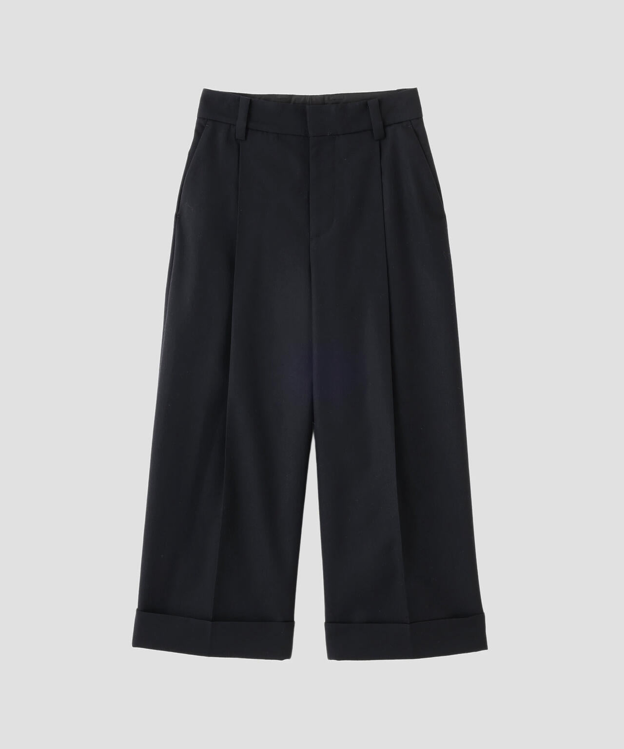 FLANNEL WOOL TROUSERS