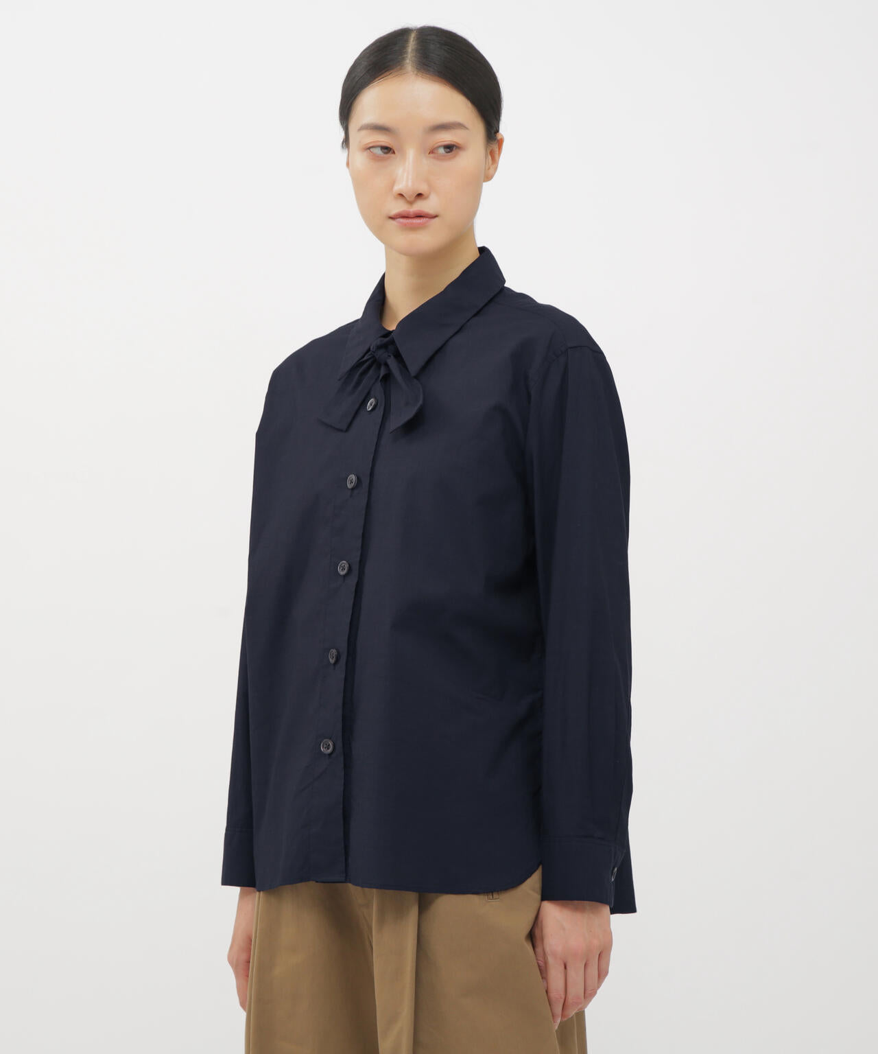 WASHED COTTON POPLIN SHIRT