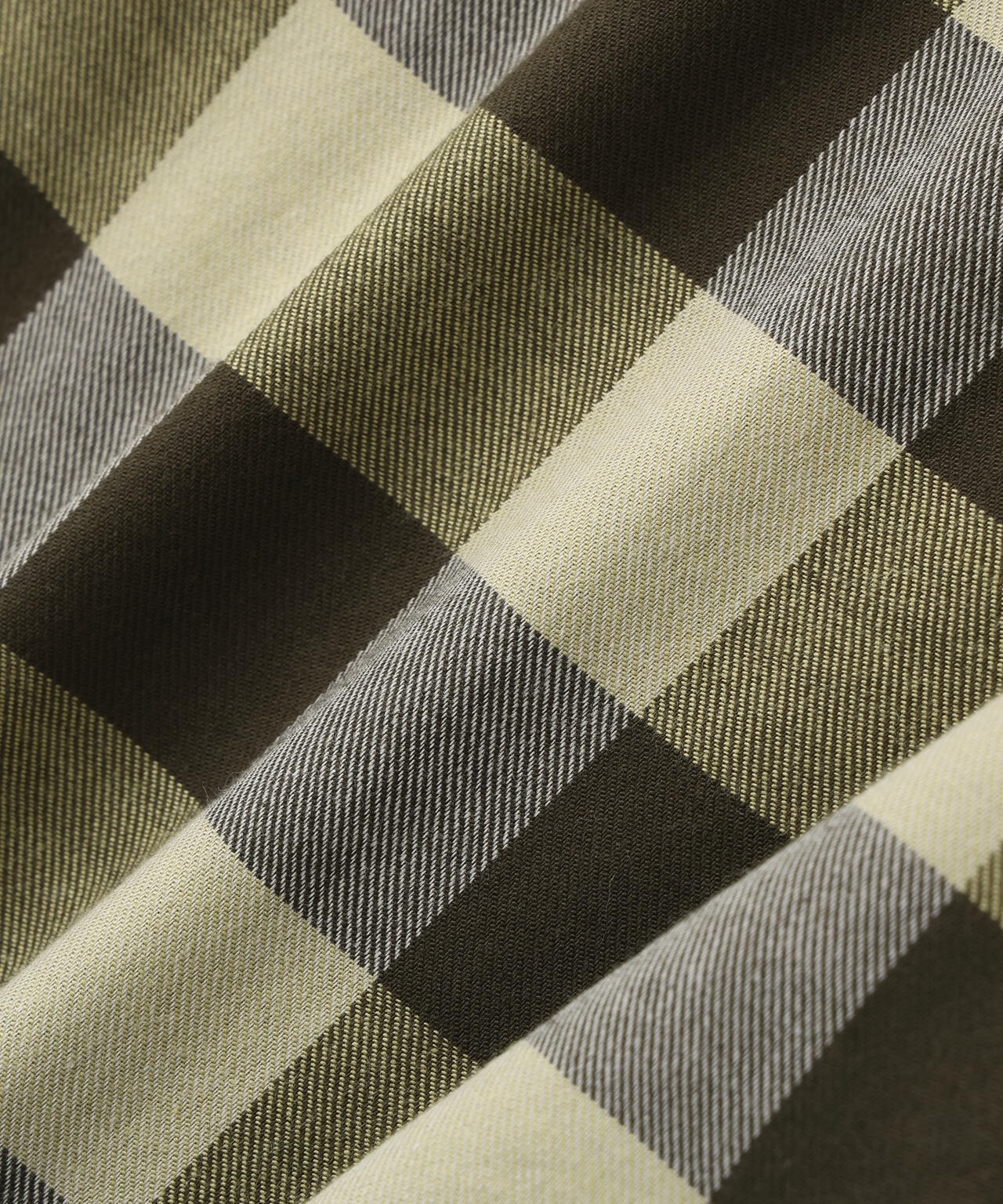 COTTON CASHMERE CHECK SHIRT