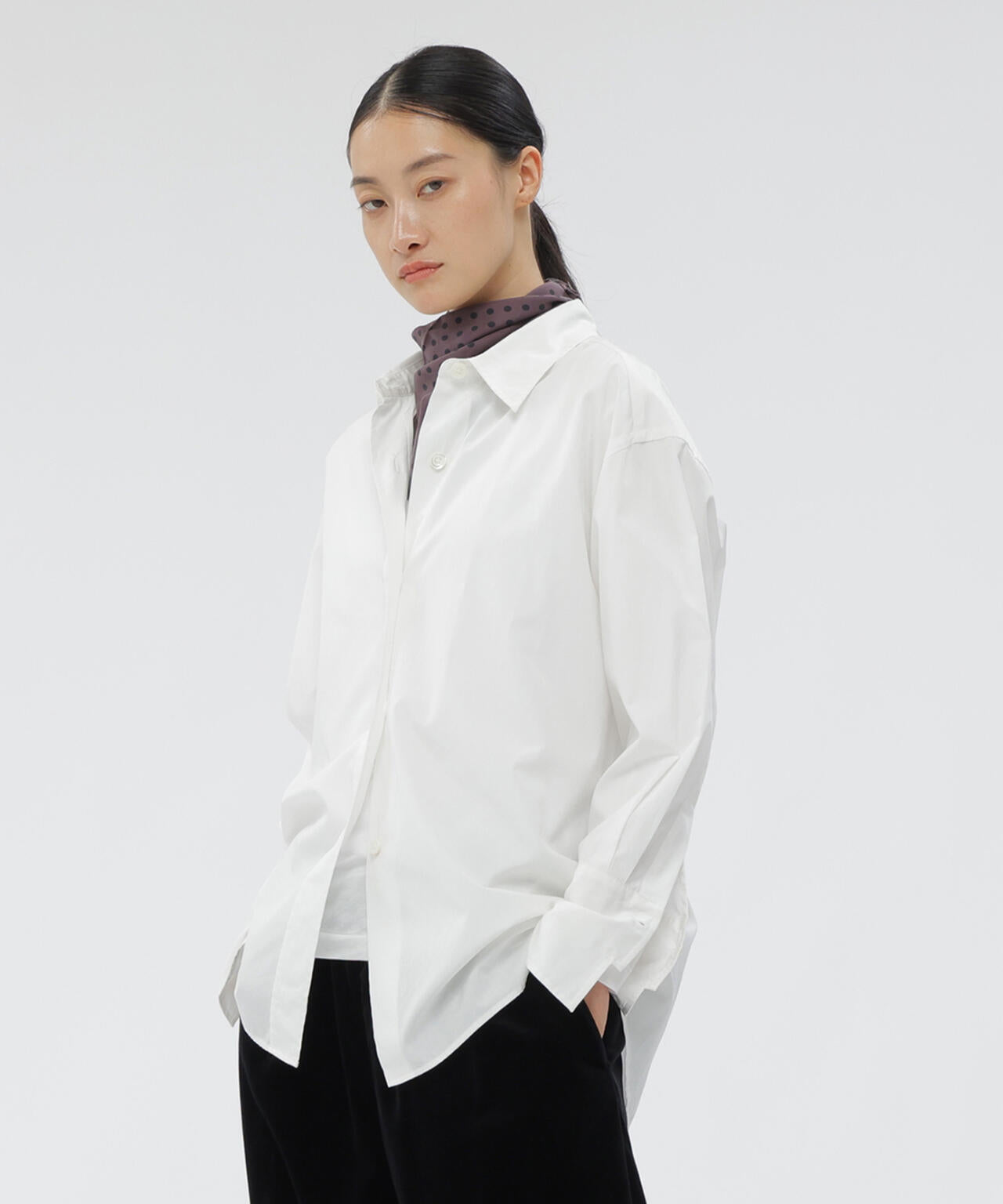PLAIN POPLIN SHIRT