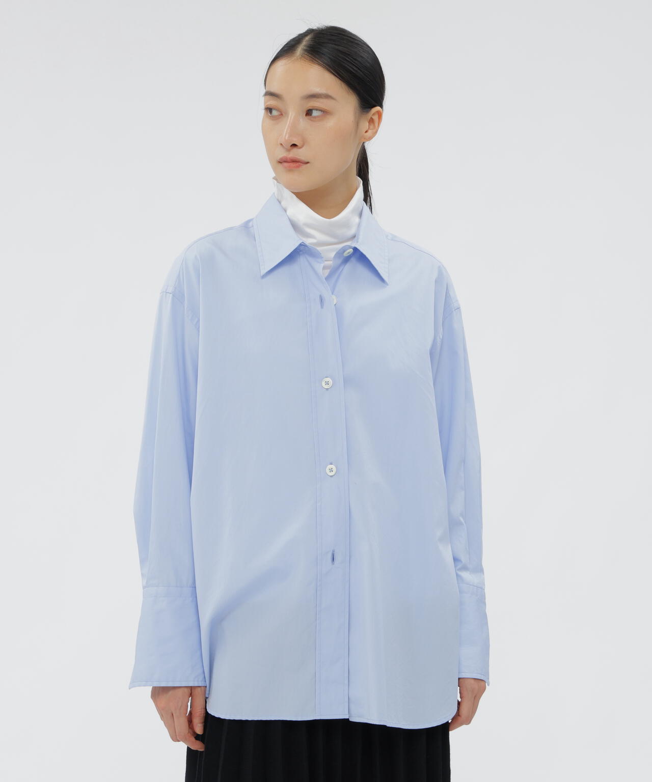 PLAIN POPLIN SHIRT