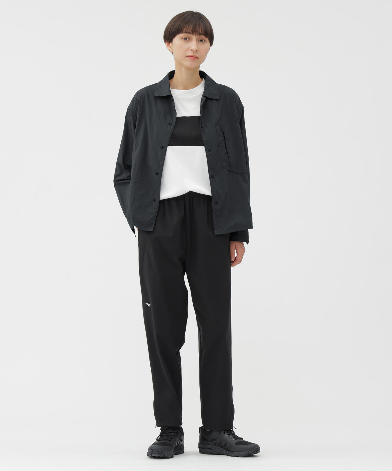 RECYCLE NYLON LIGHT POPLIN SHIRT