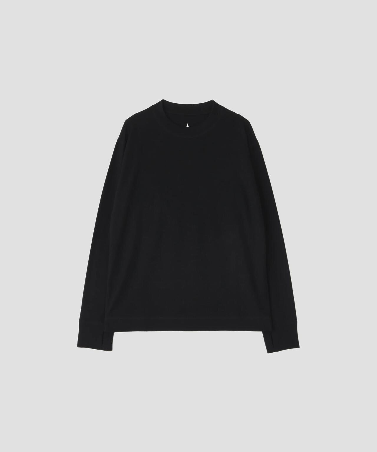 FINEGAUGE WASHABLE WOOL JERSEY TOP