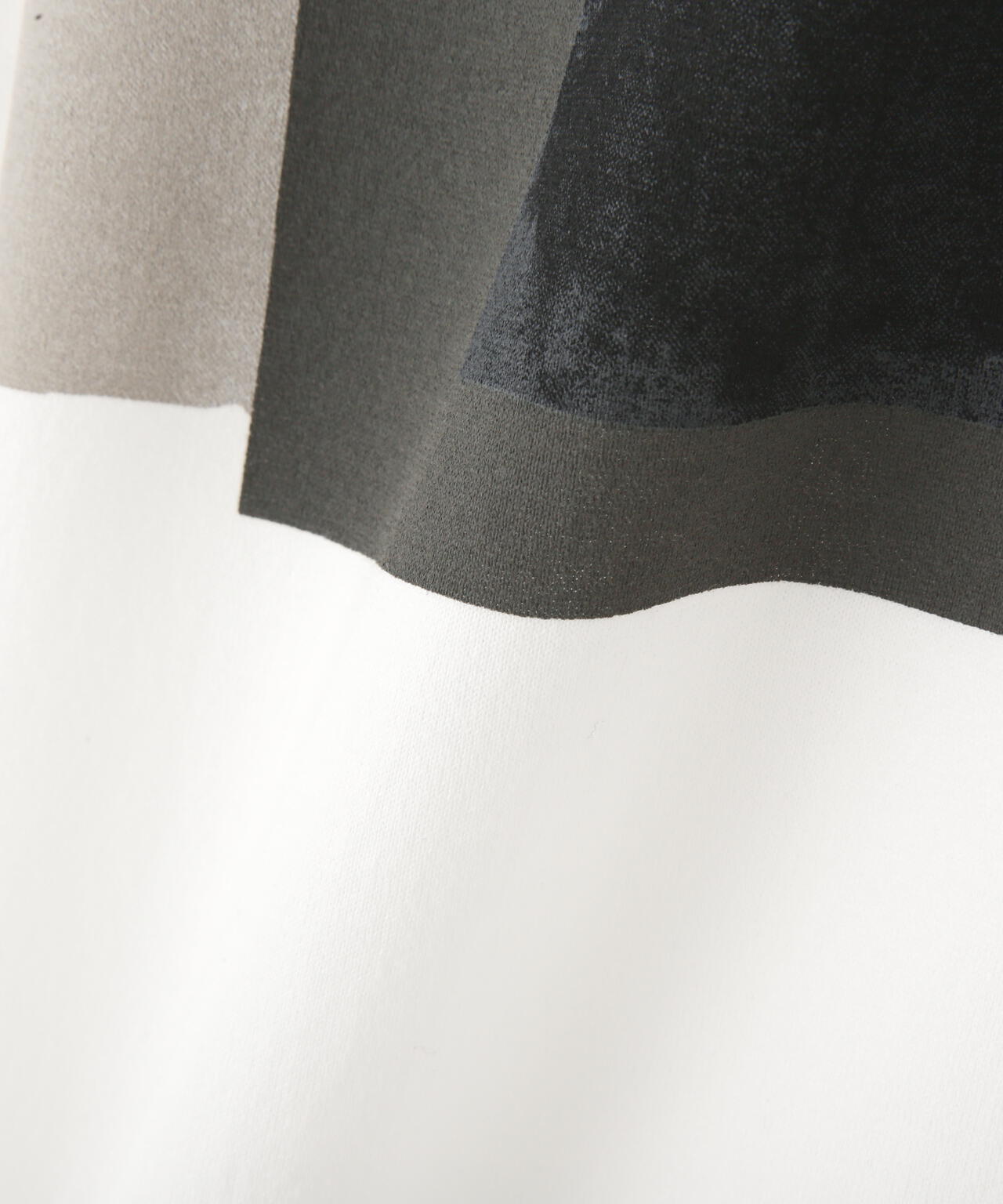 COLLAGE PRINT COTTON JERSEY TOP