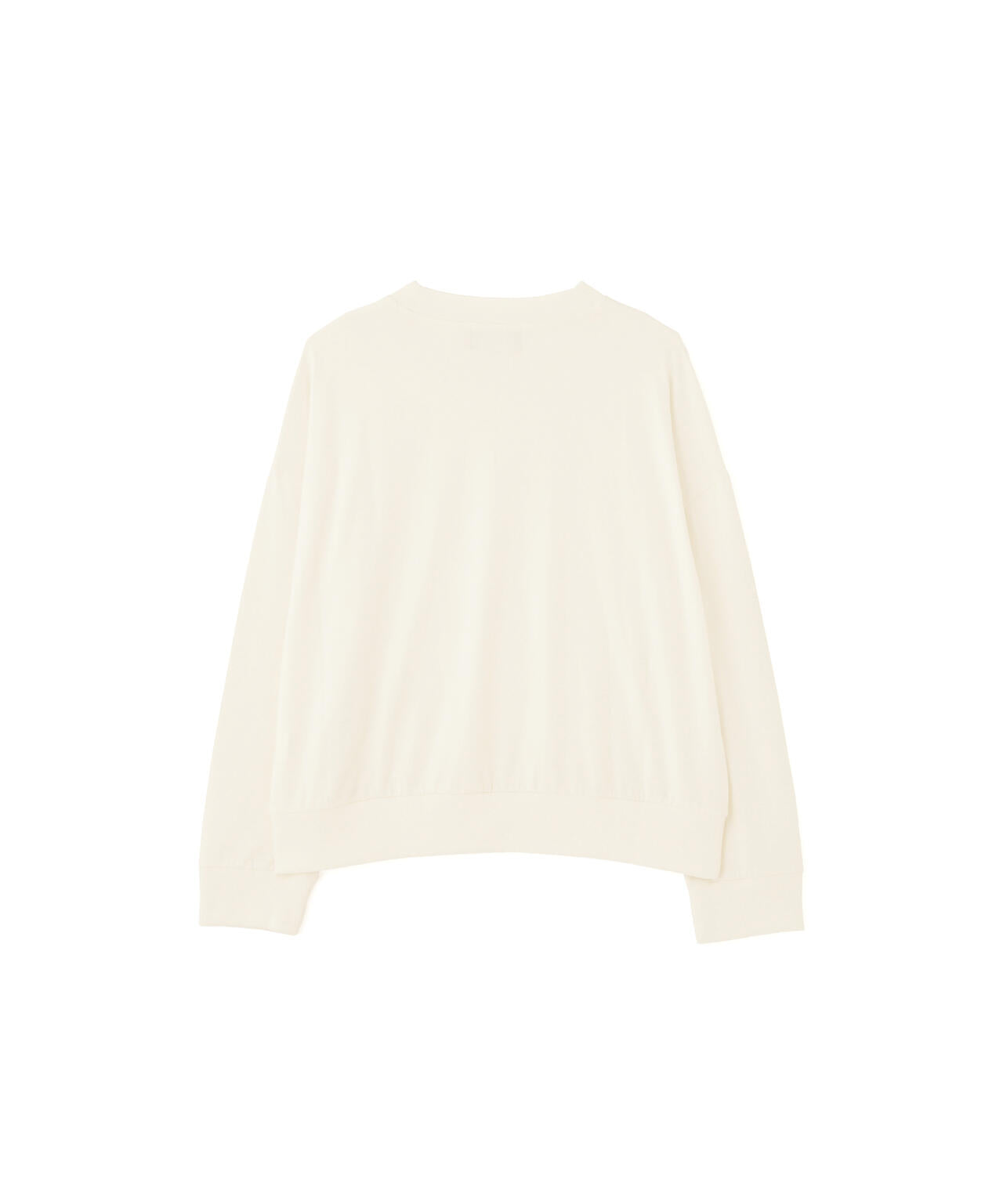 DENSE COTTON JERSEY TOP