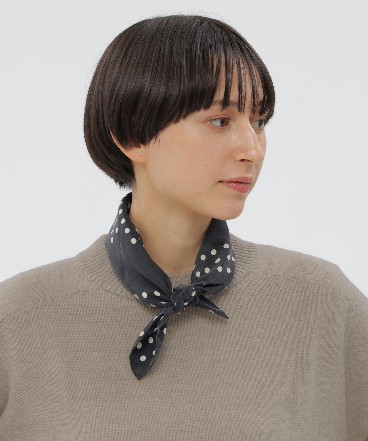 ARCHIVE POLKA DOT SCARF