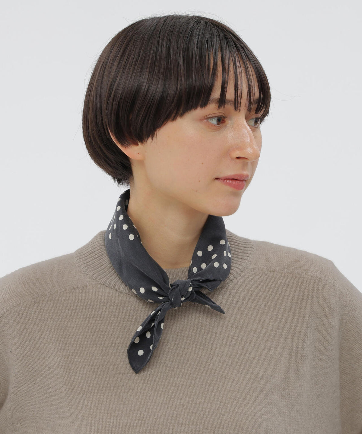 ARCHIVE POLKA DOT SCARF