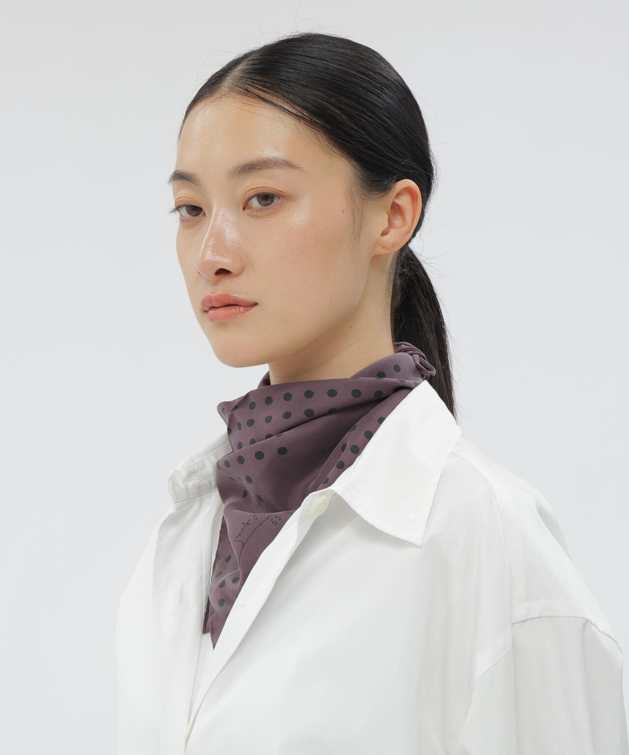 ARCHIVE POLKA DOT SCARF