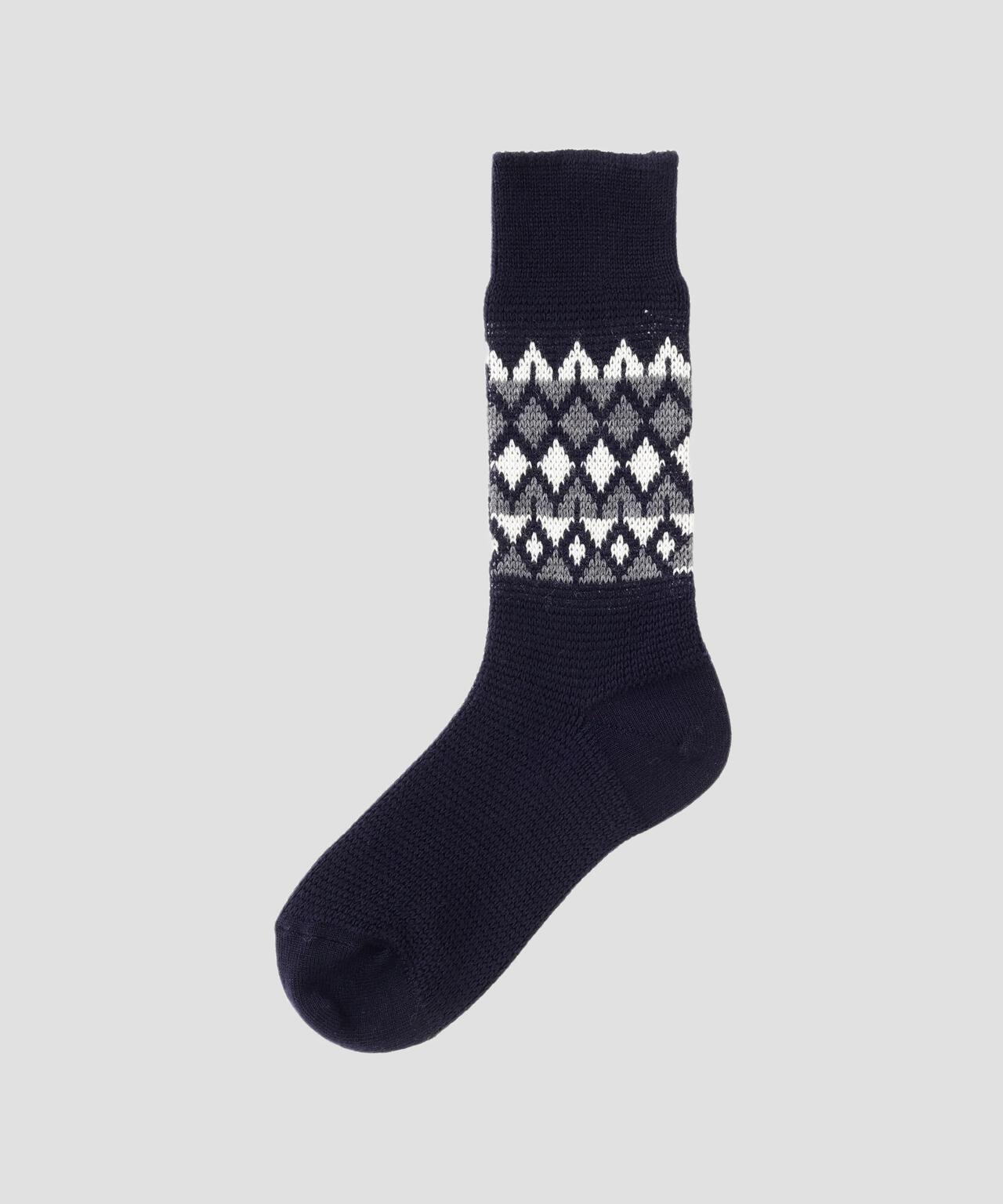 WOOL FAIRISLE SOCKS