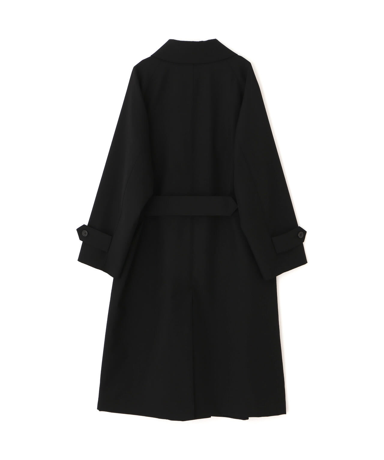 WOOL POPLIN COAT