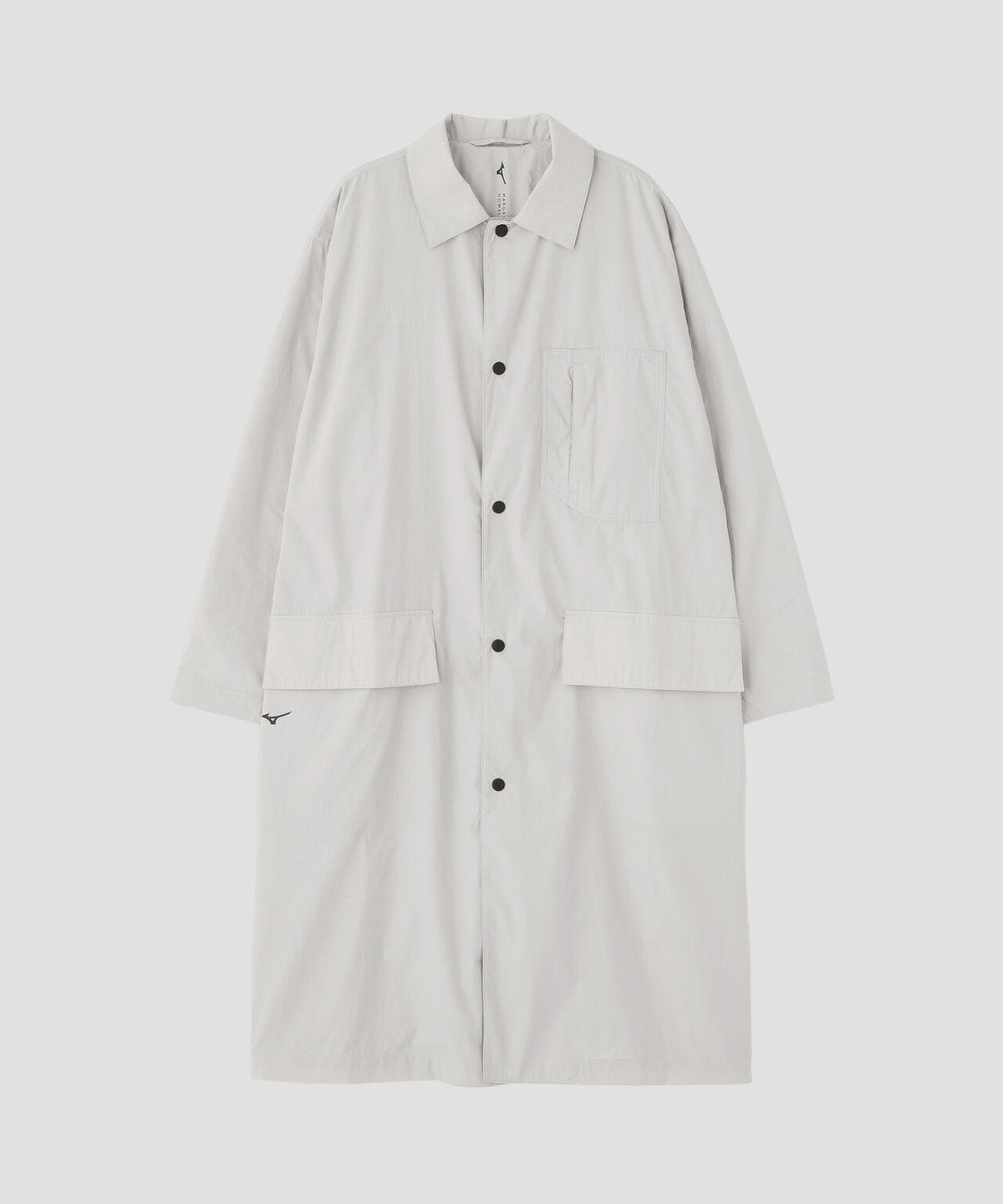 RECYCLED NYLON COMPACT RIPSTOP COAT