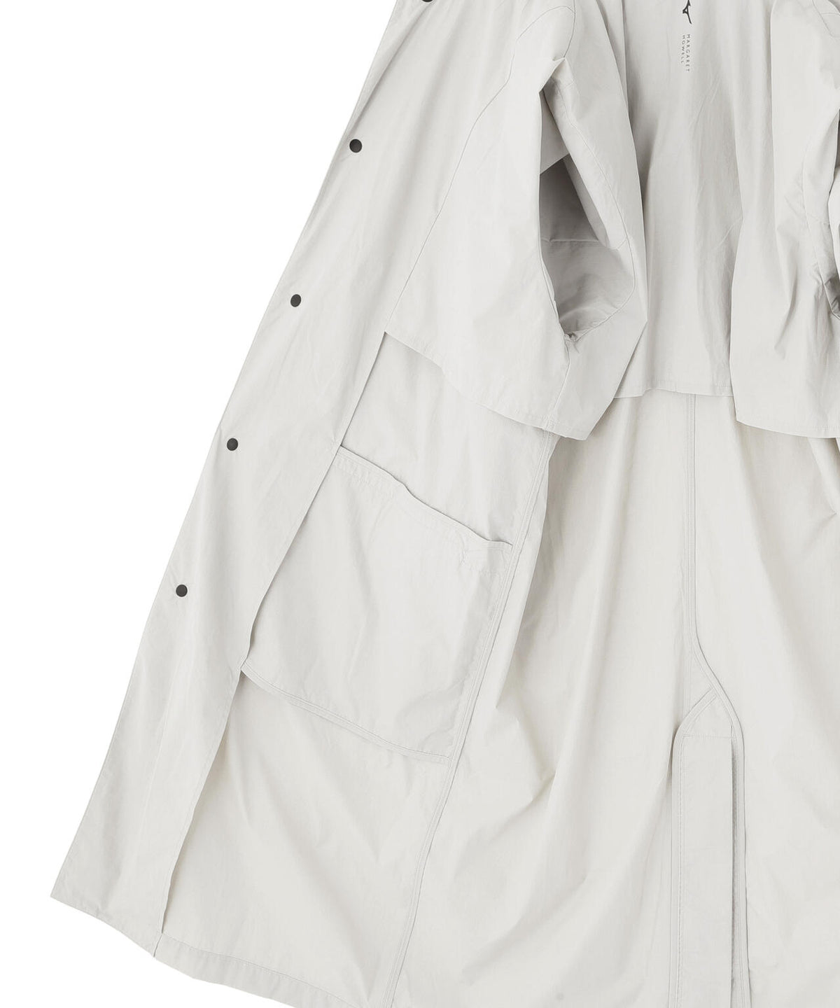 RECYCLED NYLON COMPACT RIPSTOP COAT