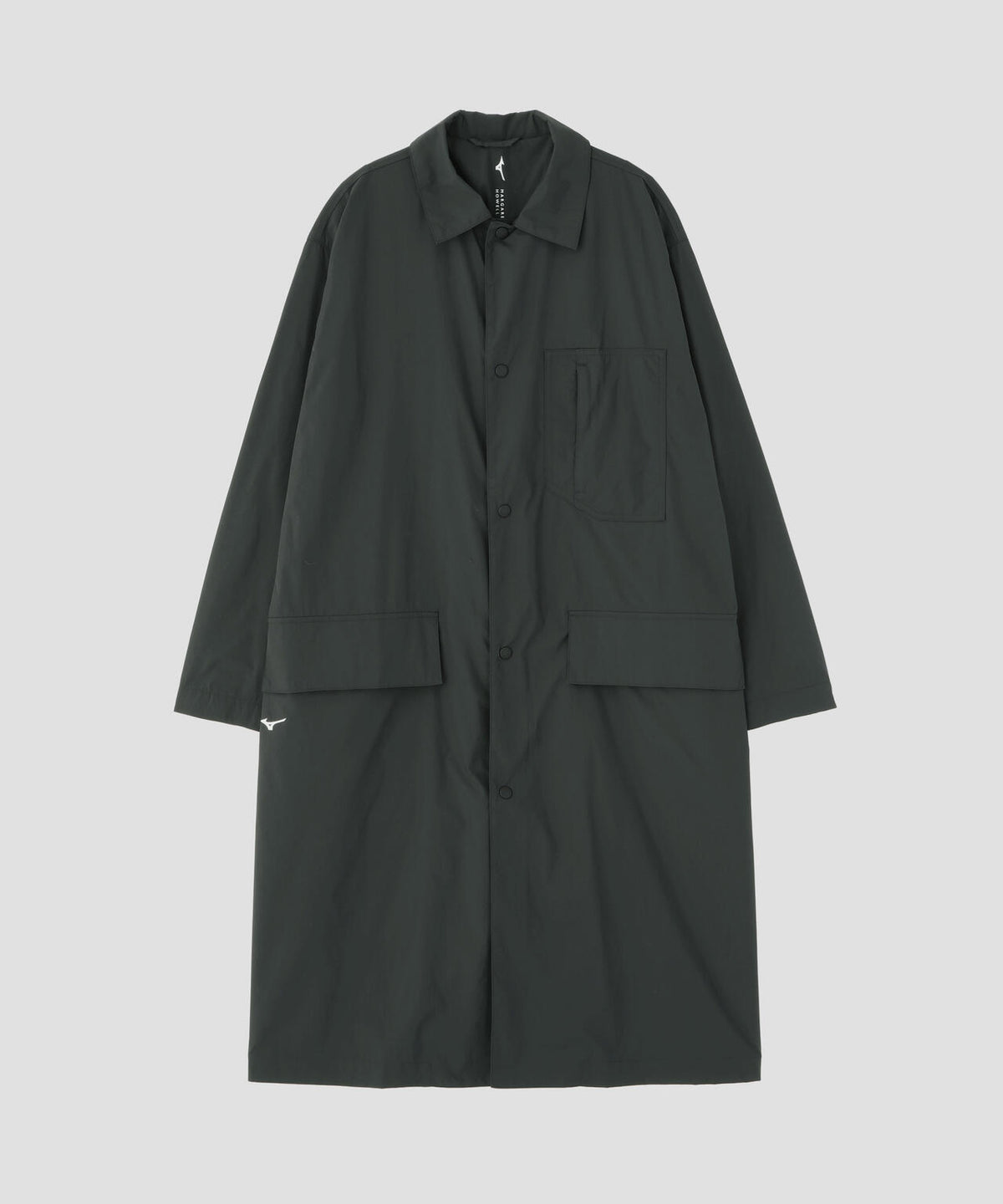 RECYCLED NYLON COMPACT RIPSTOP COAT